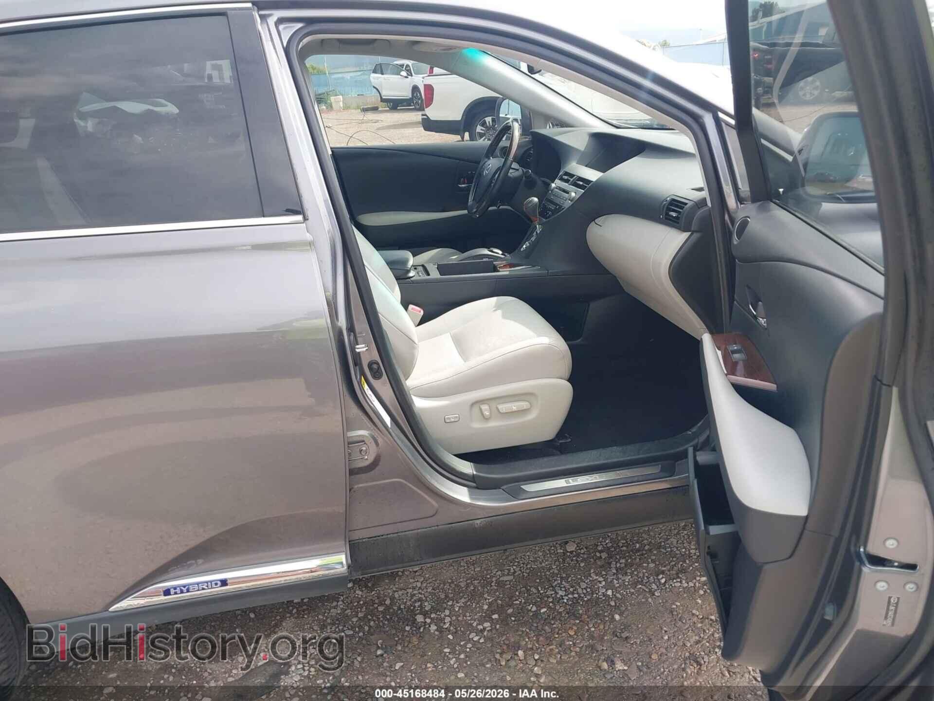 2012 LEXUS RX 450H - VIN: JTJBC1BA3C2426055 - Photo 5