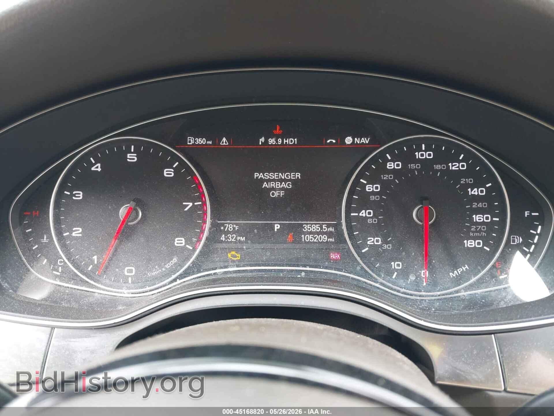 2013 AUDI A7 - VIN: WAUYGAFC5DN037606 - Photo 7