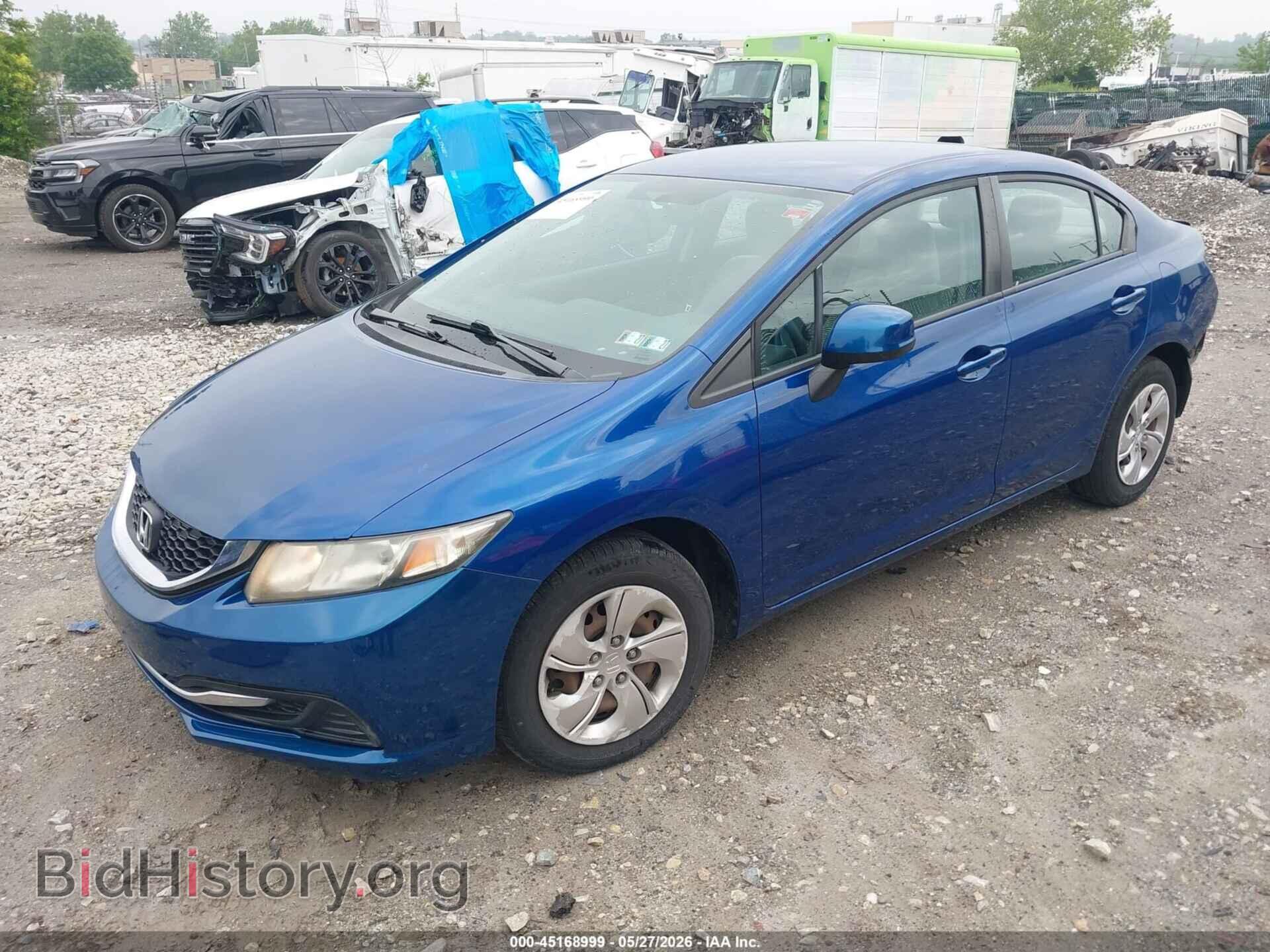 2013 HONDA CIVIC - VIN: 19XFB2F58DE270612 - Фото 2