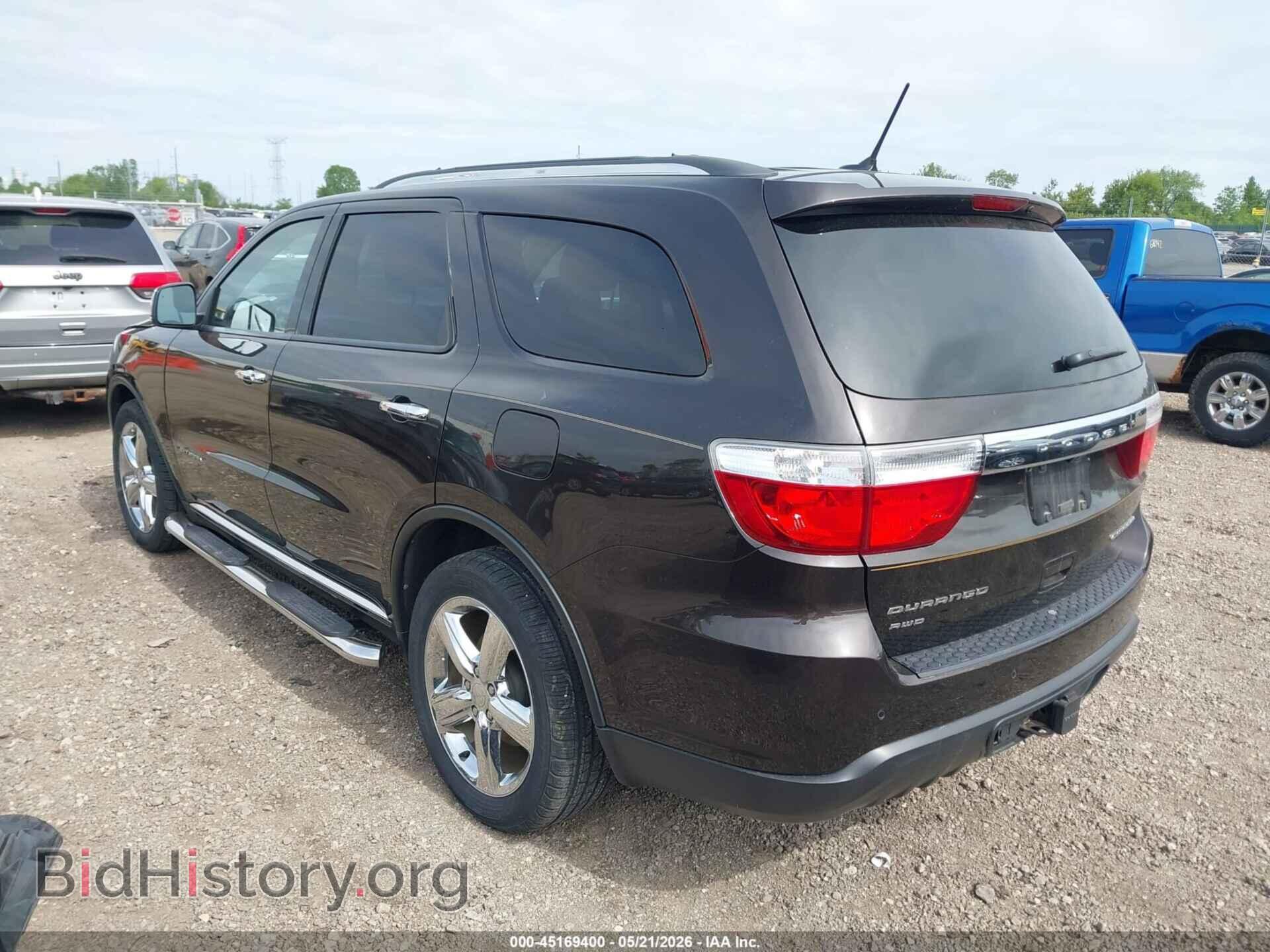 2012 DODGE DURANGO - VIN: 1C4RDJEG7CC337274 - Фото 3