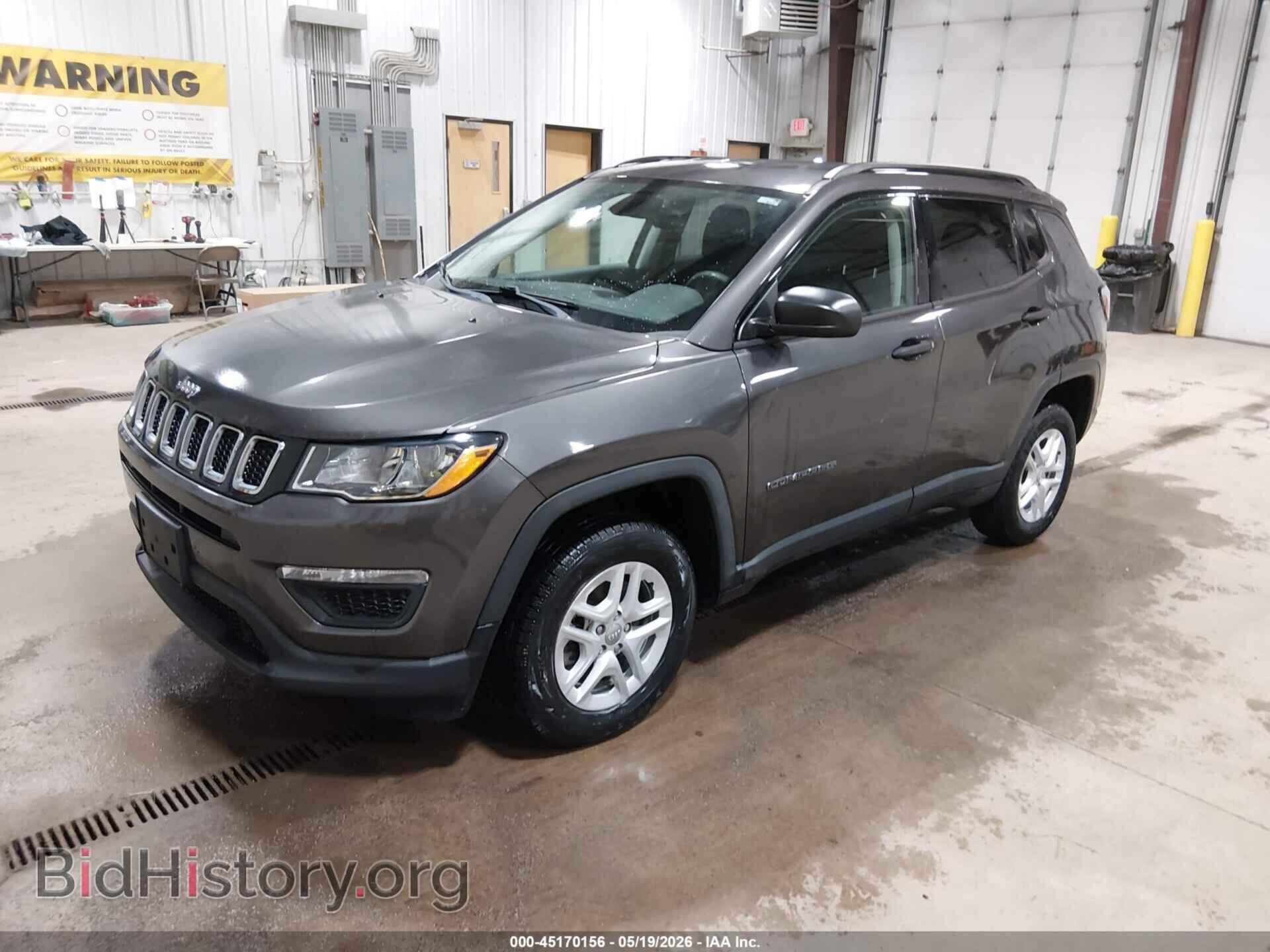 2018 JEEP COMPASS - VIN: 3C4NJDAB8JT359644 - Фото 2