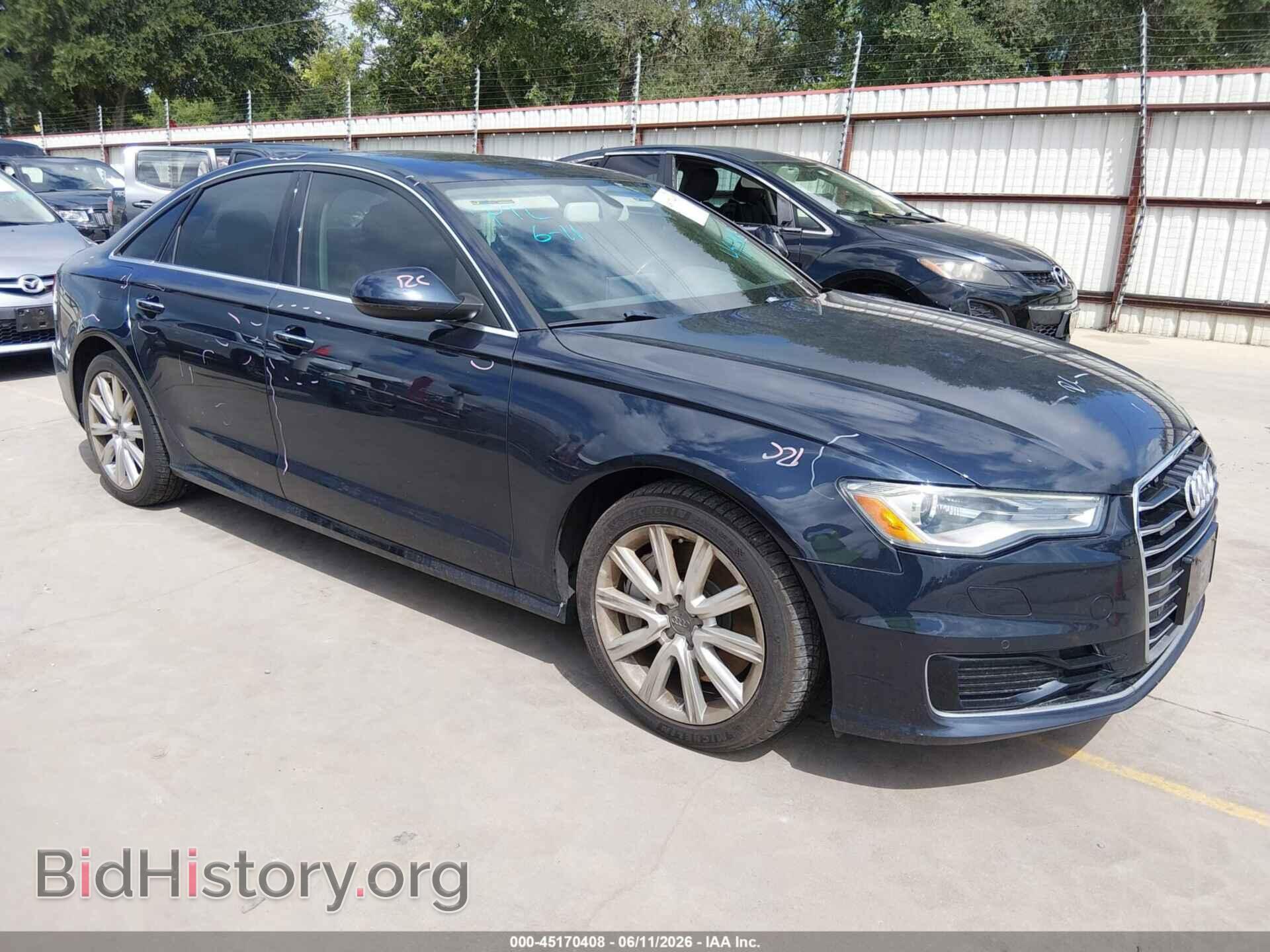 Photo WAUGFAFC3GN014232 - AUDI A6 2016