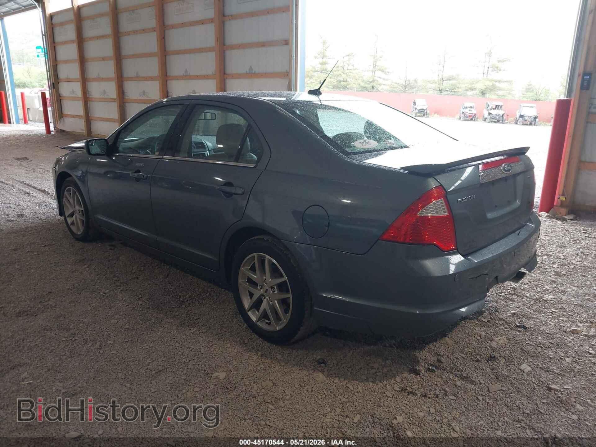 2012 FORD FUSION - VIN: 3FAHP0JA8CR184166 - Фото 3