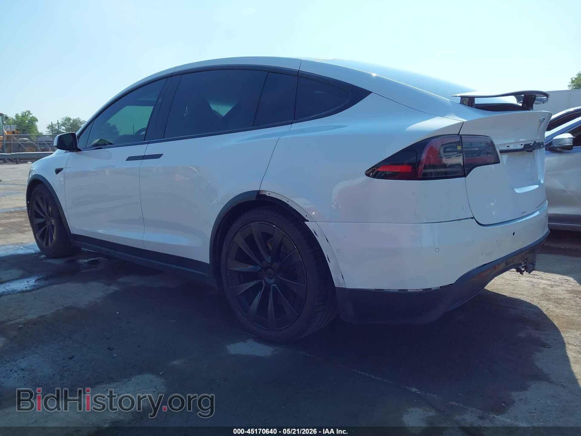 2022 TESLA MODEL X - VIN: 7SAXCBE57NF361677 - Фото 3