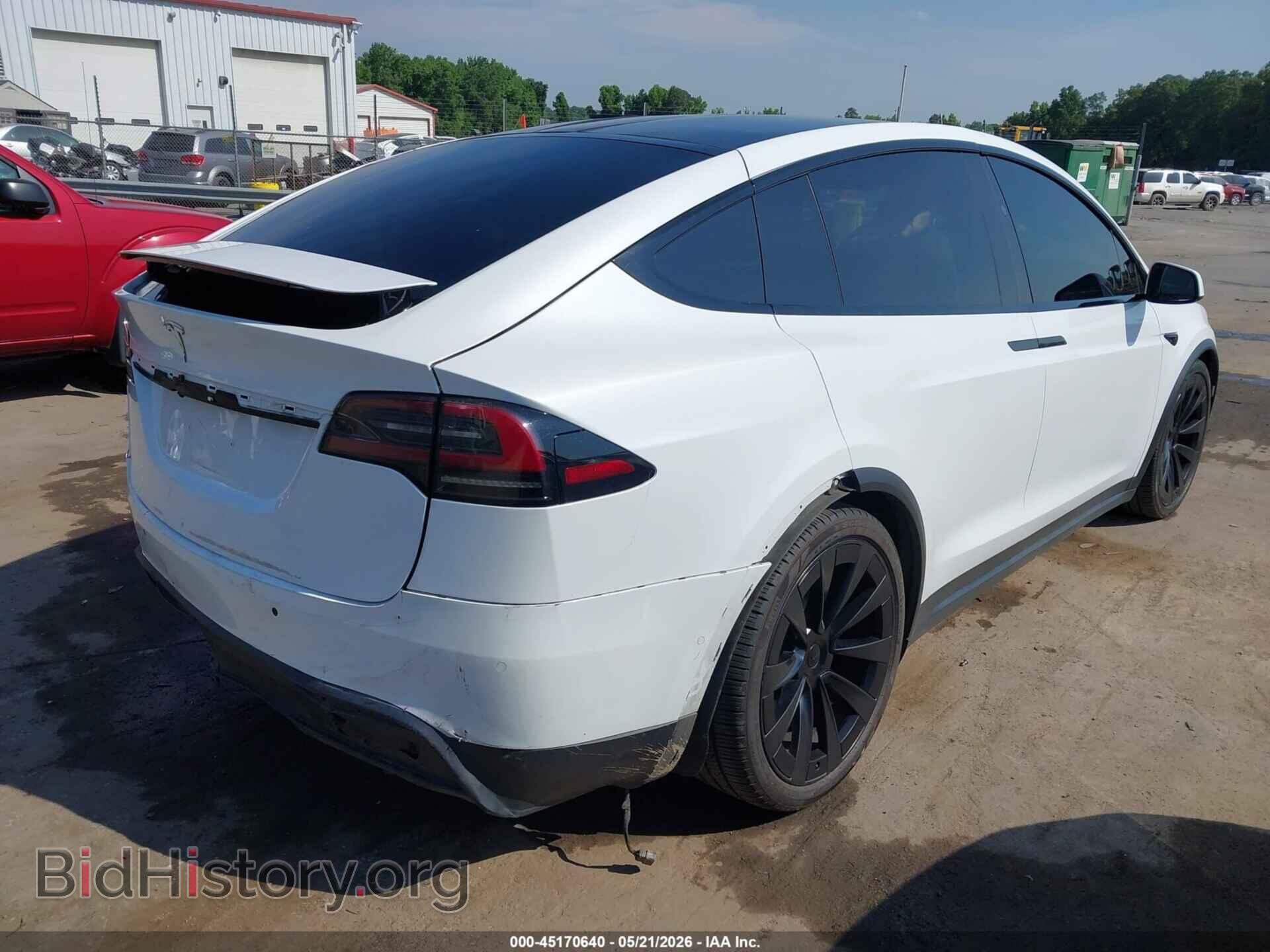 2022 TESLA MODEL X - VIN: 7SAXCBE57NF361677 - Фото 4