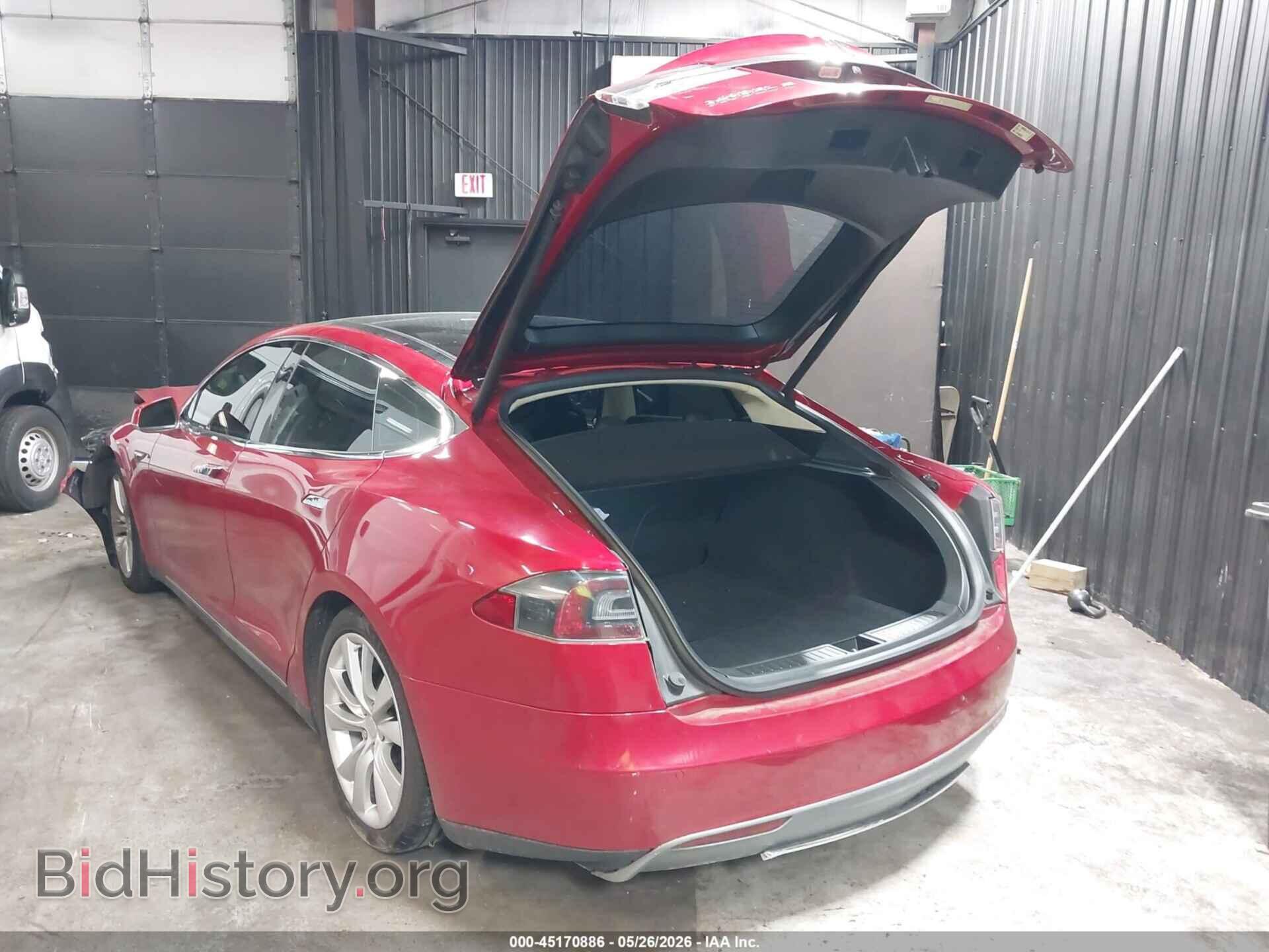 2014 TESLA MODEL S - VIN: 5YJSA1H14EFP43410 - Фото 3