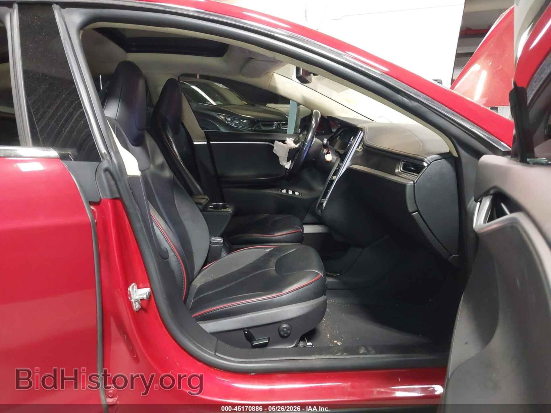 2014 TESLA MODEL S - VIN: 5YJSA1H14EFP43410 - Фото 5