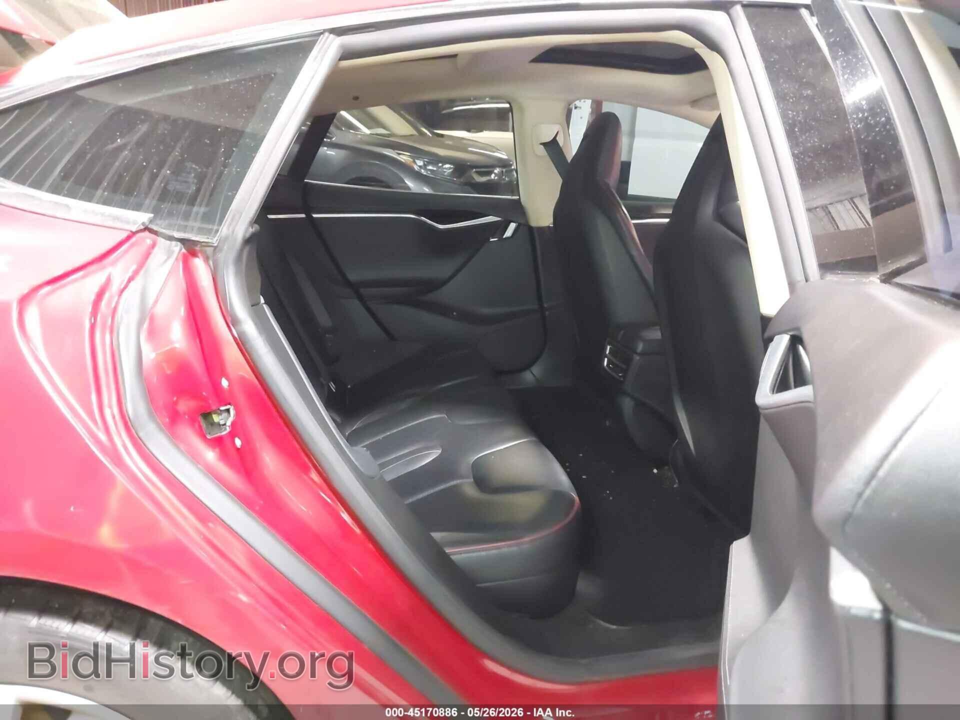 2014 TESLA MODEL S - VIN: 5YJSA1H14EFP43410 - Фото 8