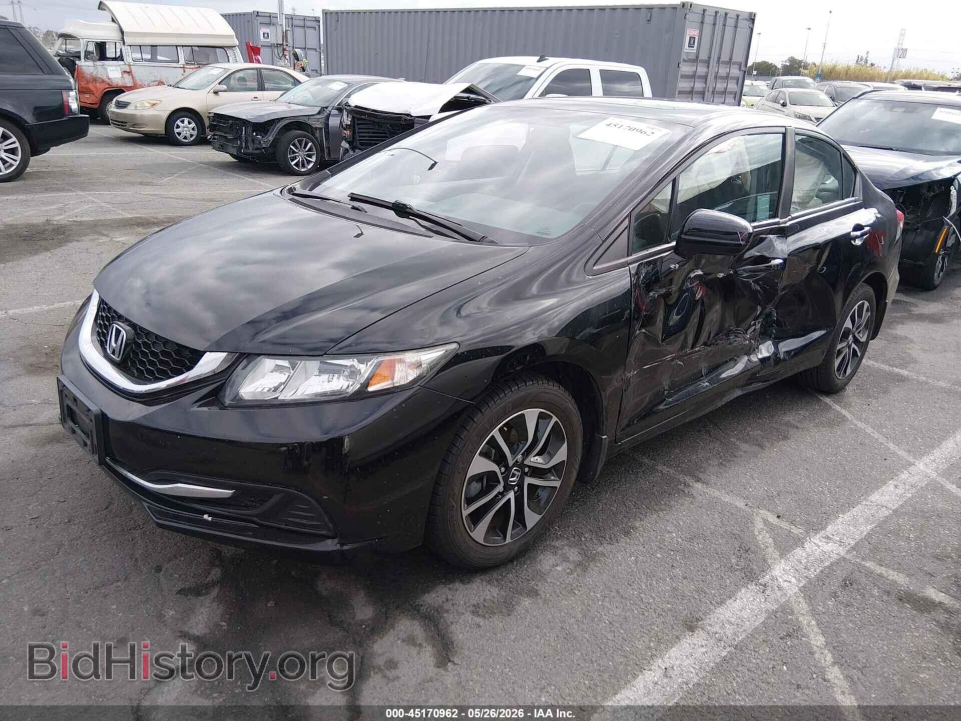 2014 HONDA CIVIC - VIN: 19XFB2F85EE274192 - Фото 2