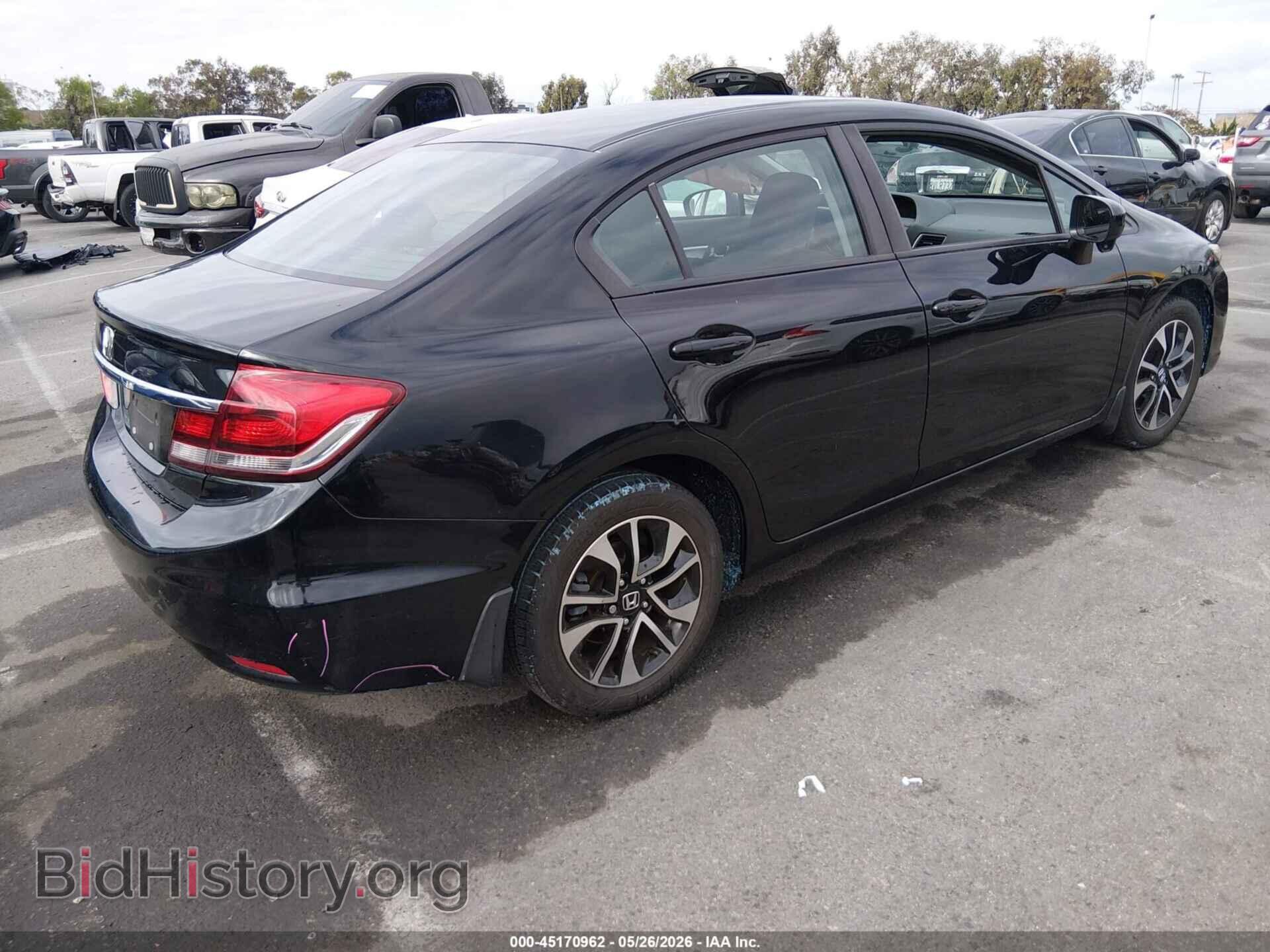 2014 HONDA CIVIC - VIN: 19XFB2F85EE274192 - Фото 4
