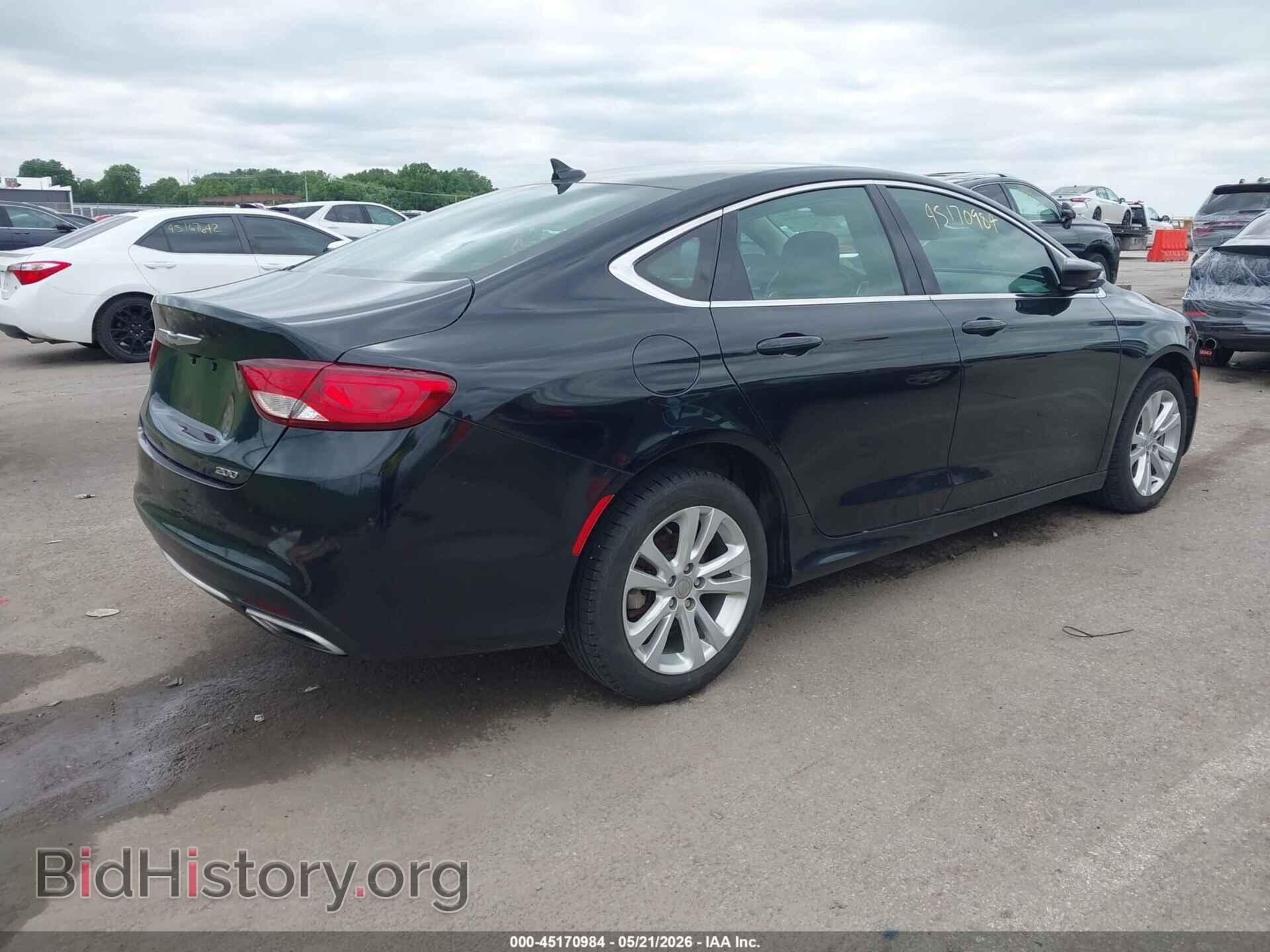 2016 CHRYSLER 200 - VIN: 1C3CCCAG2GN101446 - Фото 4