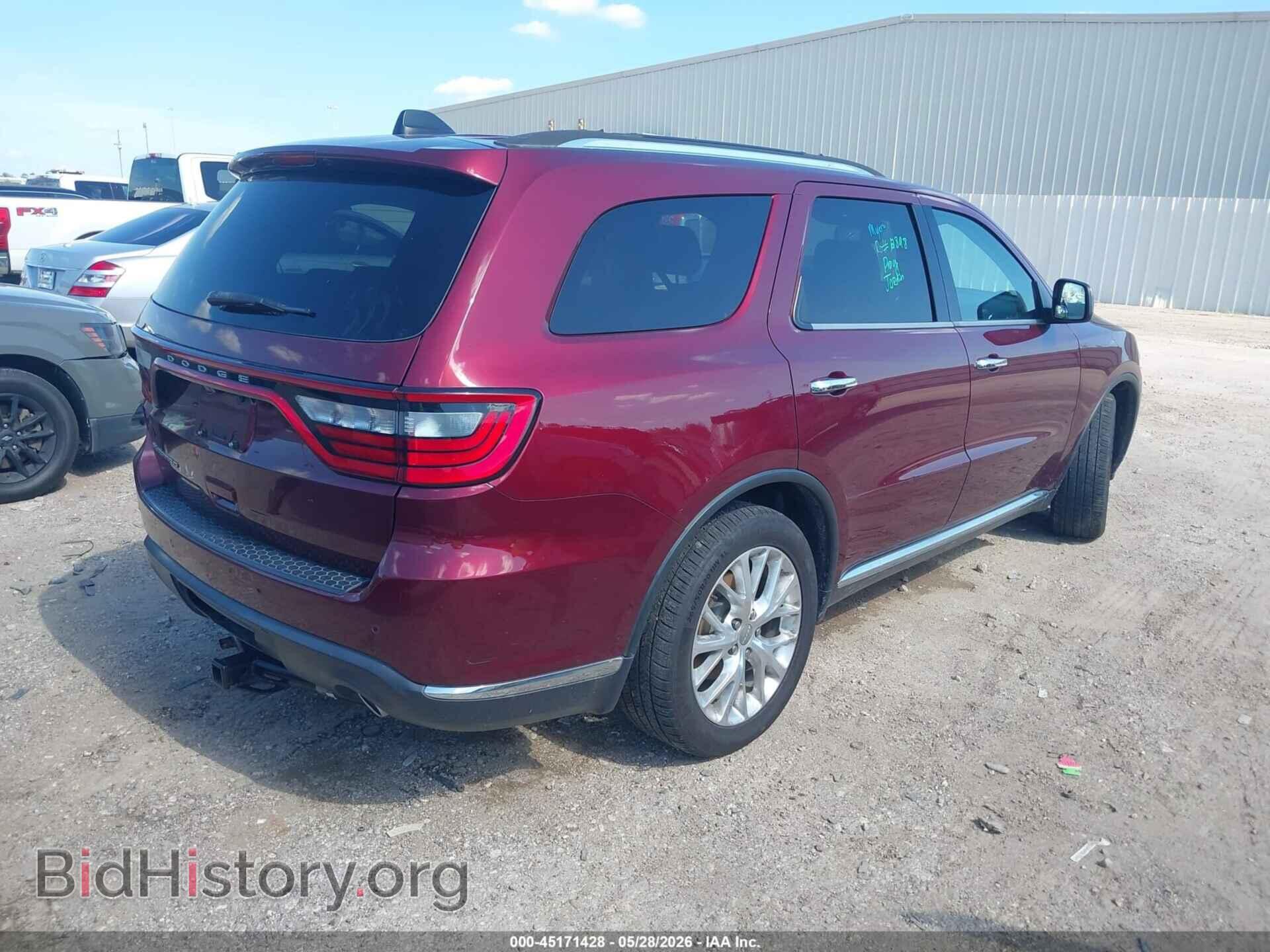 2016 DODGE DURANGO - VIN: 1C4RDHAGXGC483835 - Фото 4