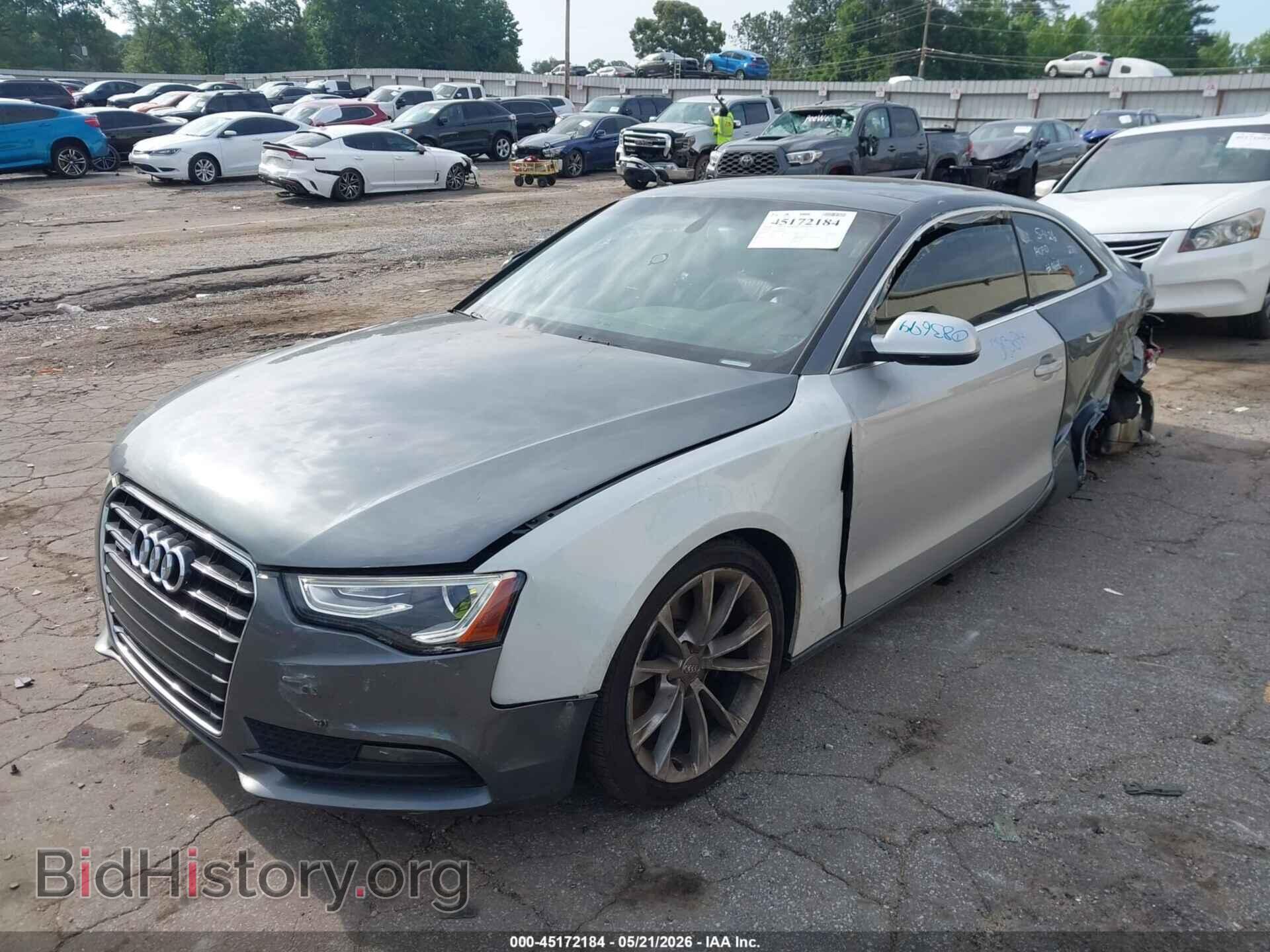 2013 AUDI A5 - VIN: WAULFAFR8DA002311 - Photo 2