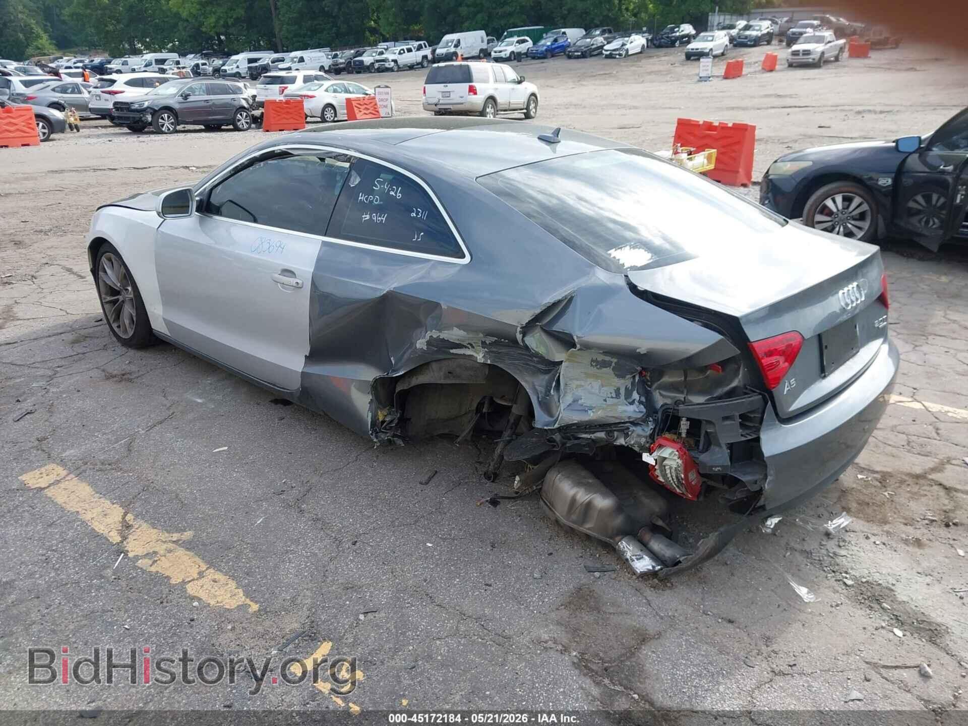 2013 AUDI A5 - VIN: WAULFAFR8DA002311 - Photo 3