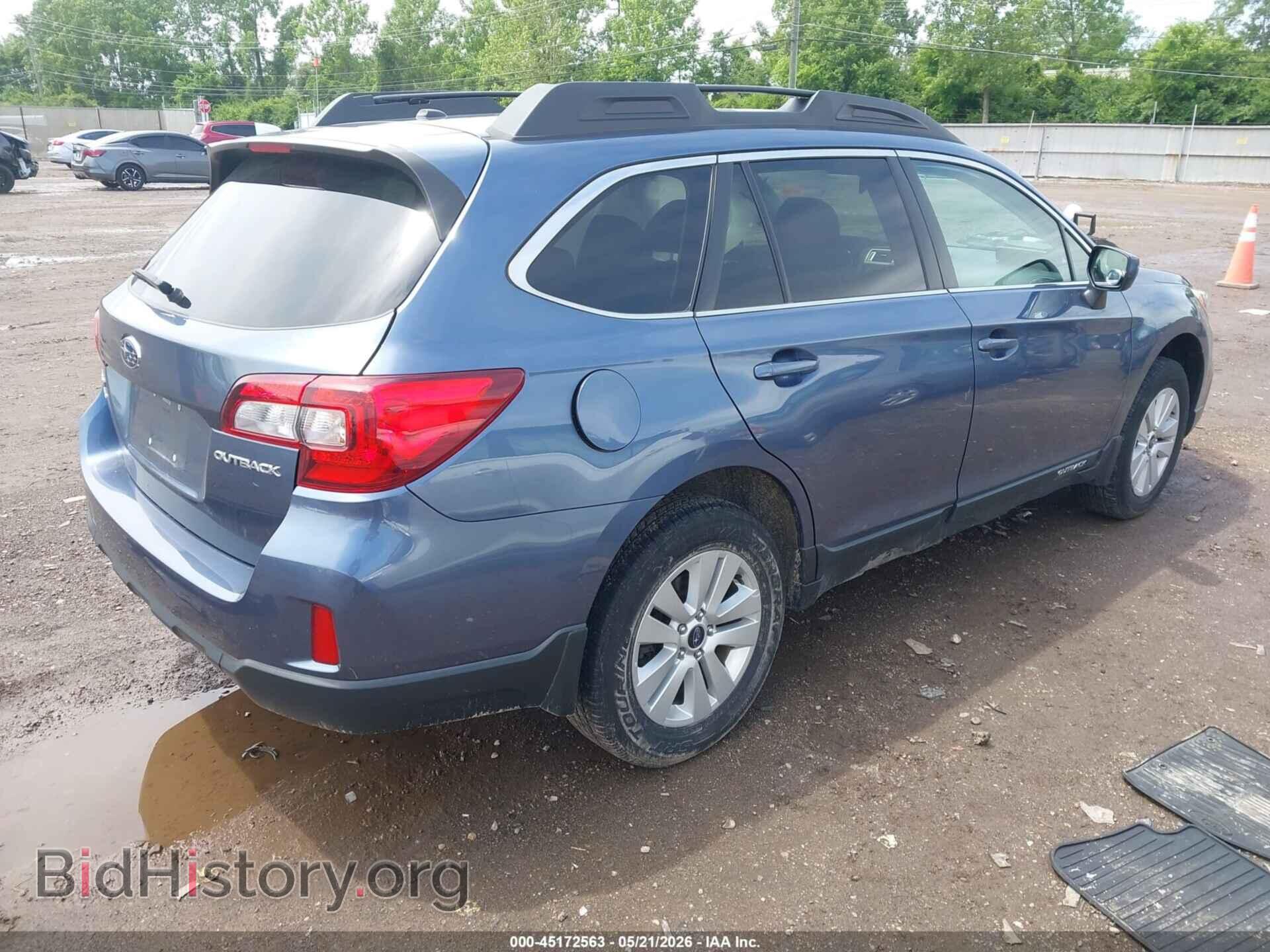 2015 SUBARU OUTBACK - VIN: 4S4BSBCC9F3343462 - Фото 4