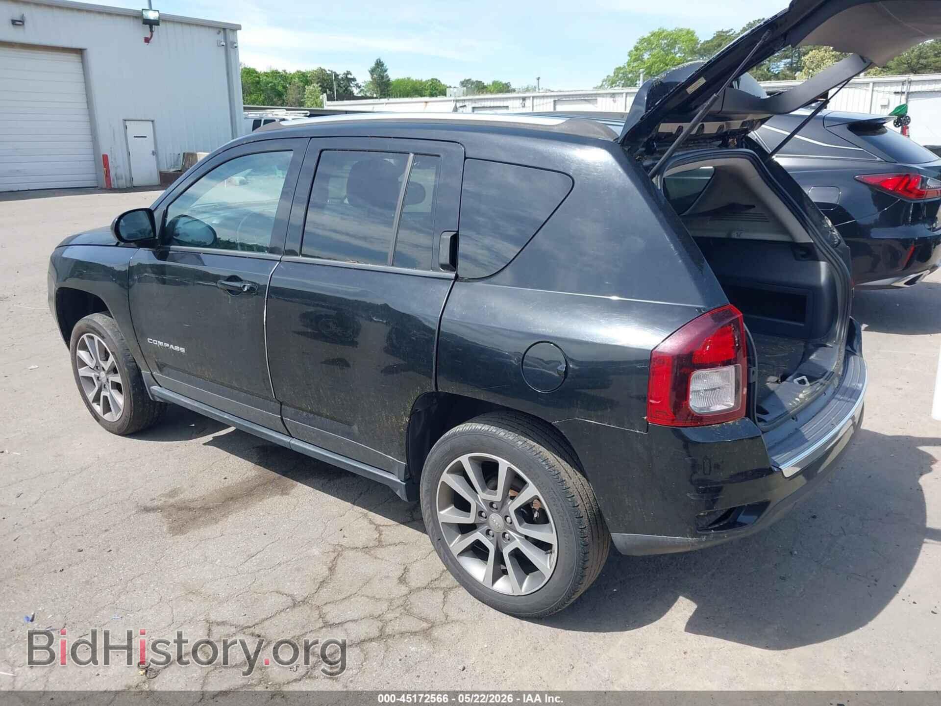 2016 JEEP COMPASS - VIN: 1C4NJDEB9GD707864 - Фото 3