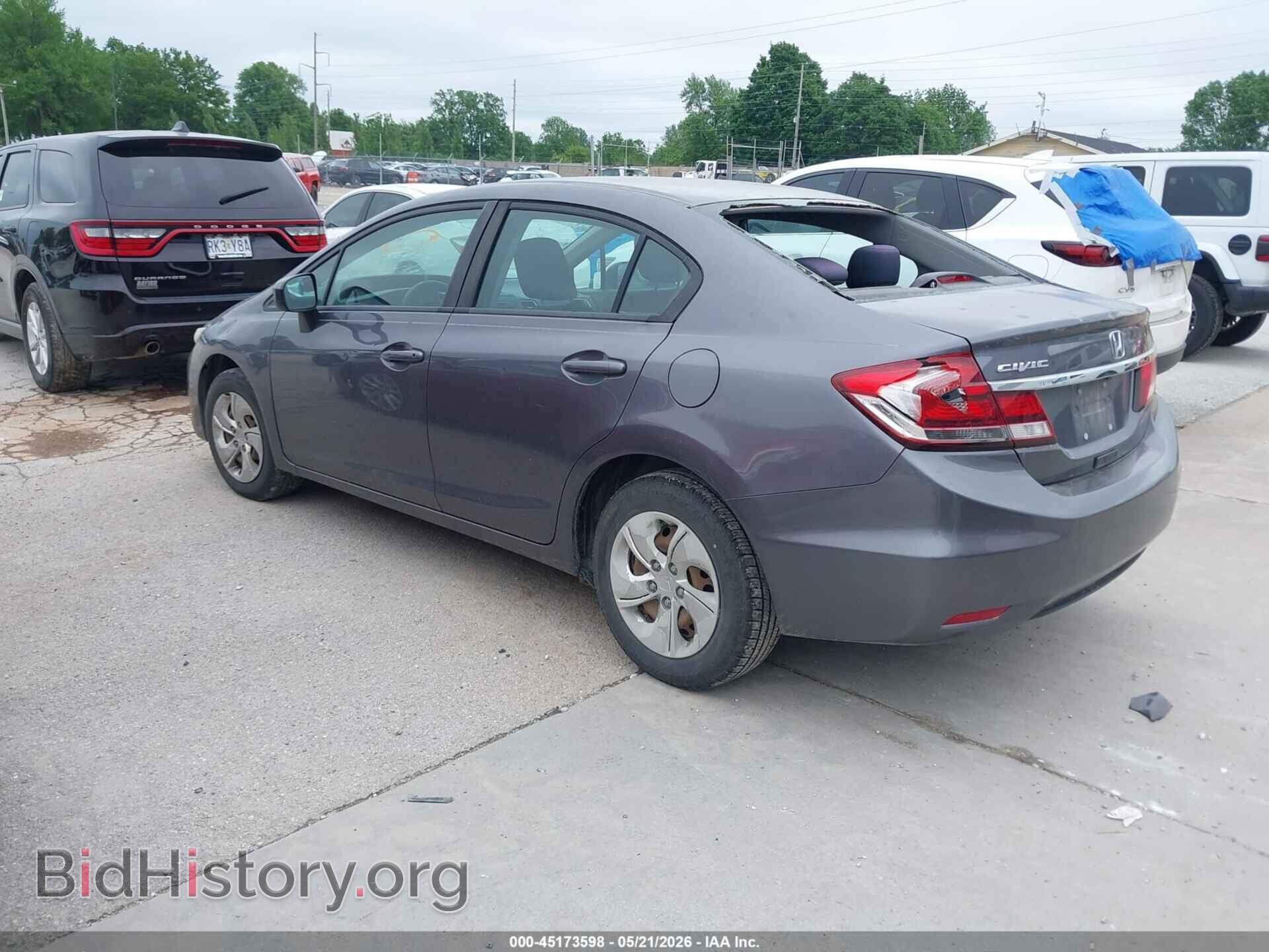 2014 HONDA CIVIC - VIN: 19XFB2F52EE069032 - Фото 3