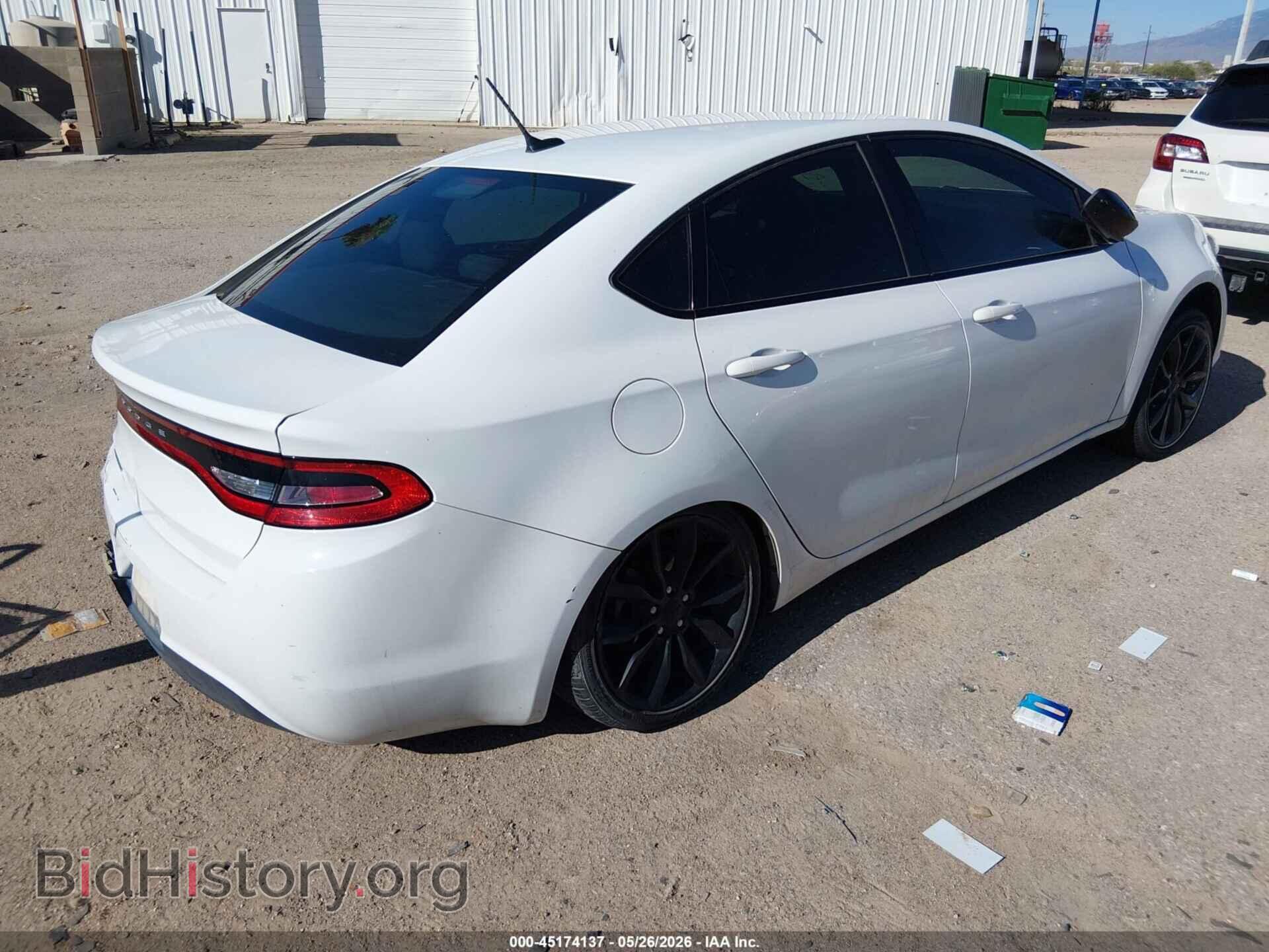 2016 DODGE DART - VIN: 1C3CDFFA9GD822453 - Фото 4