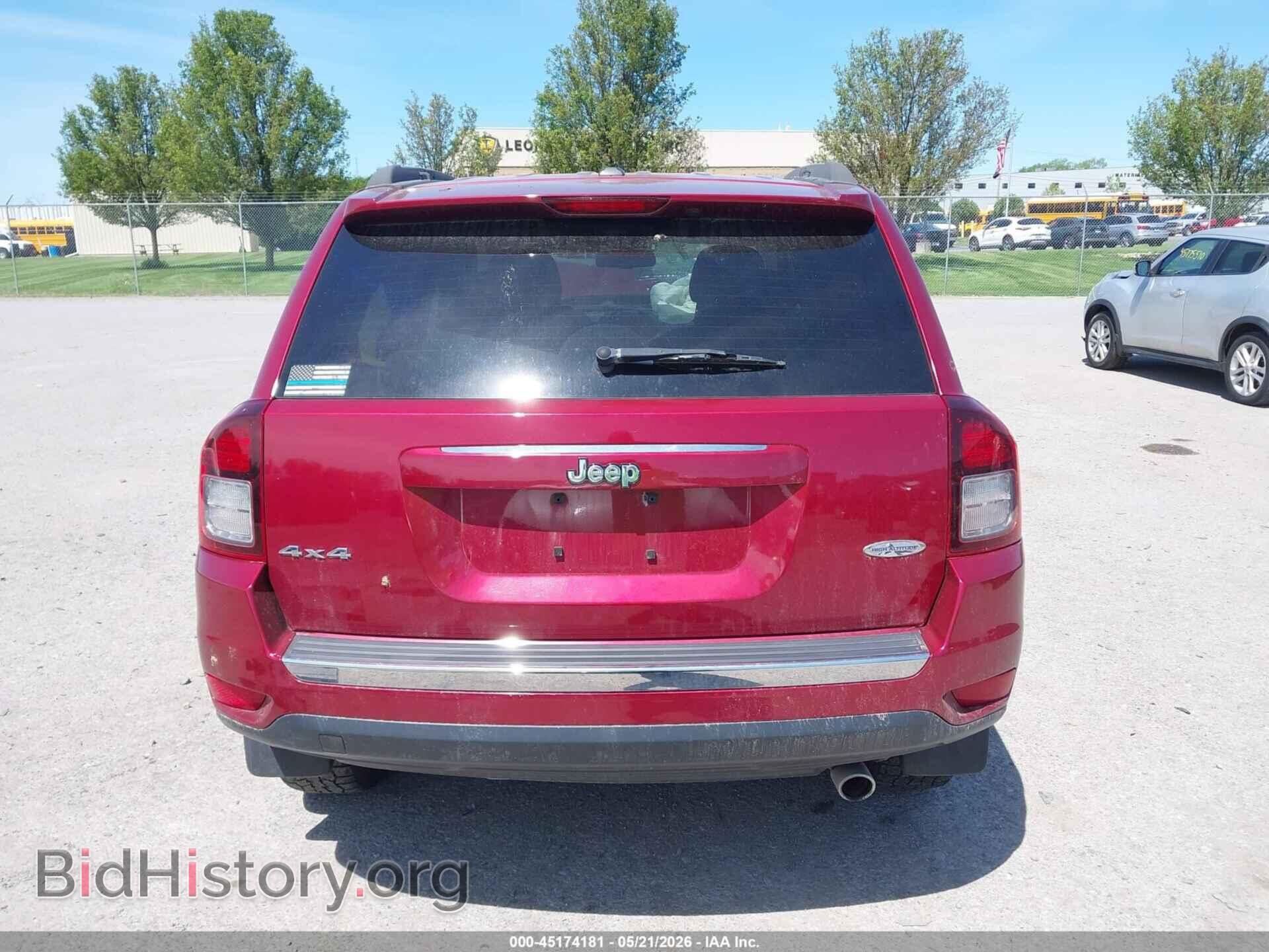 2016 JEEP COMPASS - VIN: 1C4NJDEB2GD730712 - Фото 16