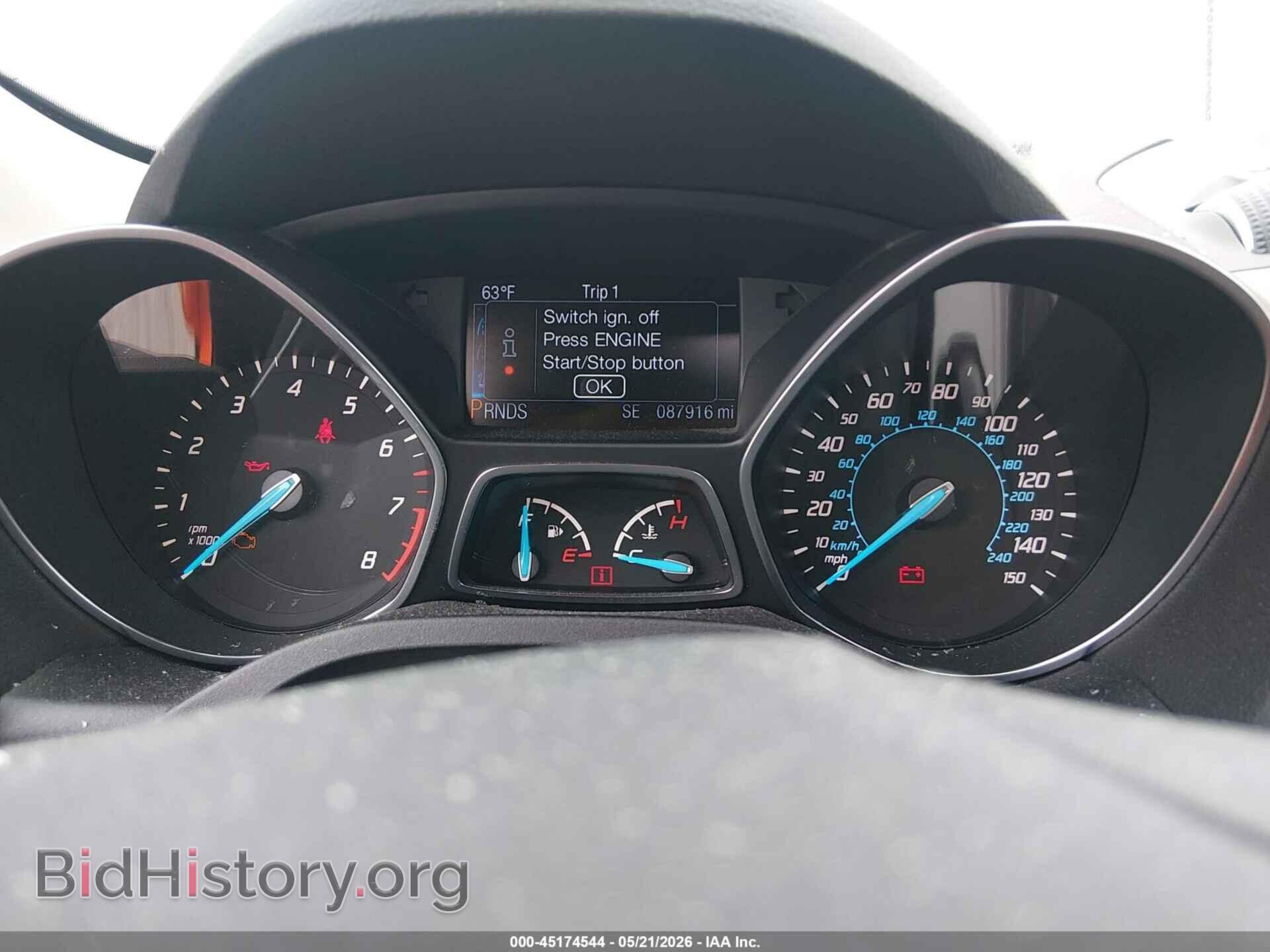 2013 FORD ESCAPE - VIN: 1FMCU0H9XDUC14184 - Фото 7