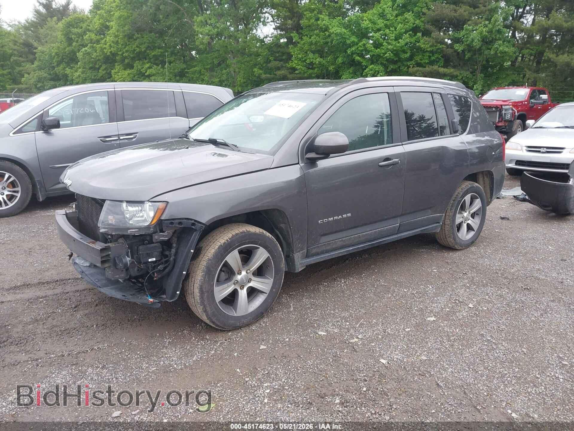 2016 JEEP COMPASS - VIN: 1C4NJCEA3GD738173 - Фото 2