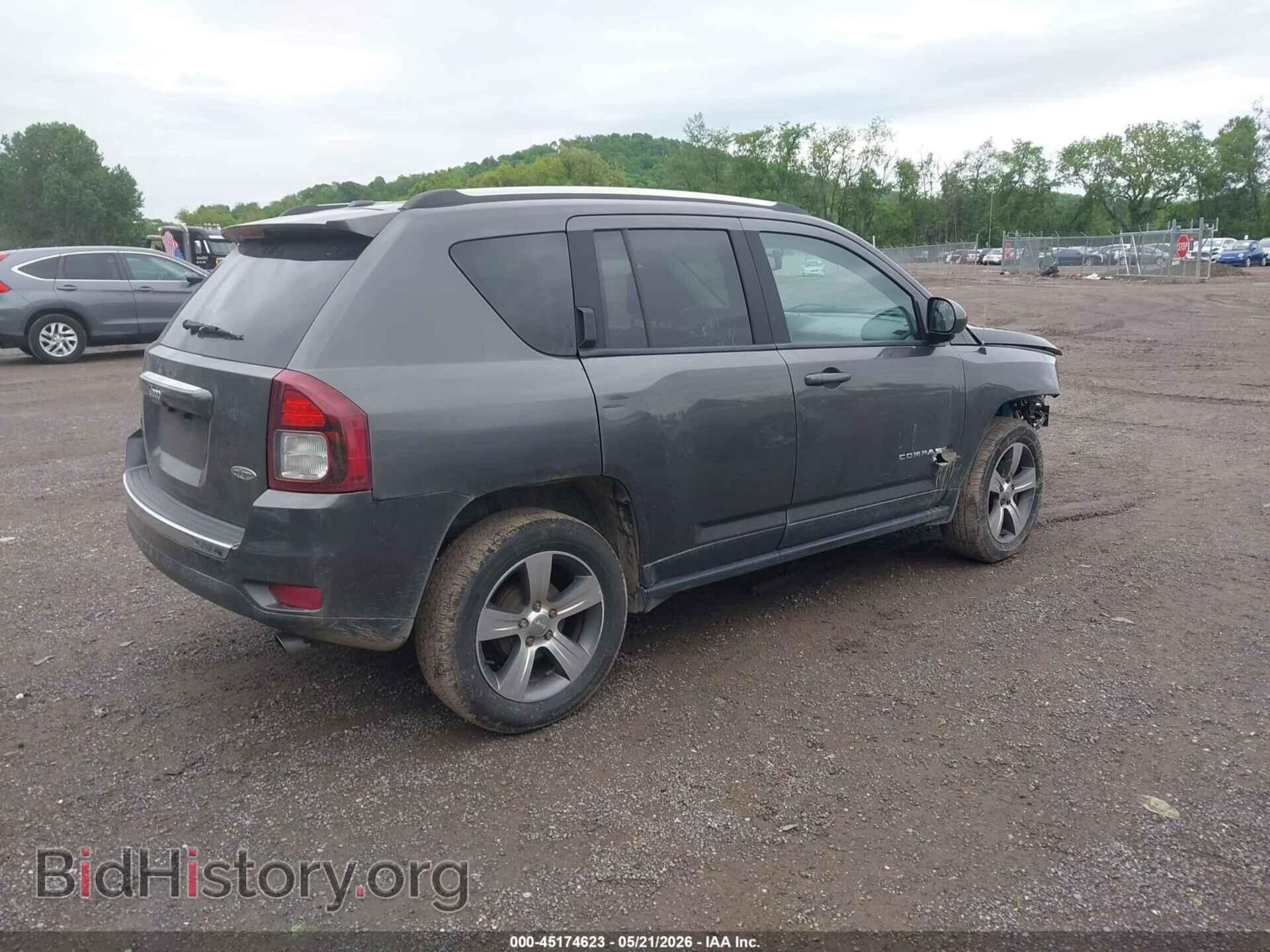 2016 JEEP COMPASS - VIN: 1C4NJCEA3GD738173 - Фото 4