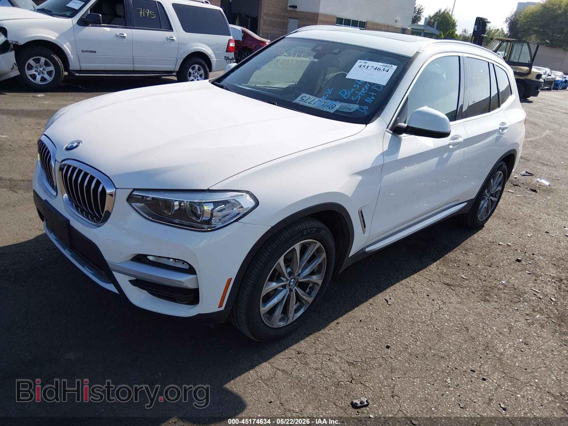 2019 BMW X3 - VIN: 5UXTR7C54KLE96345 - Фото 2