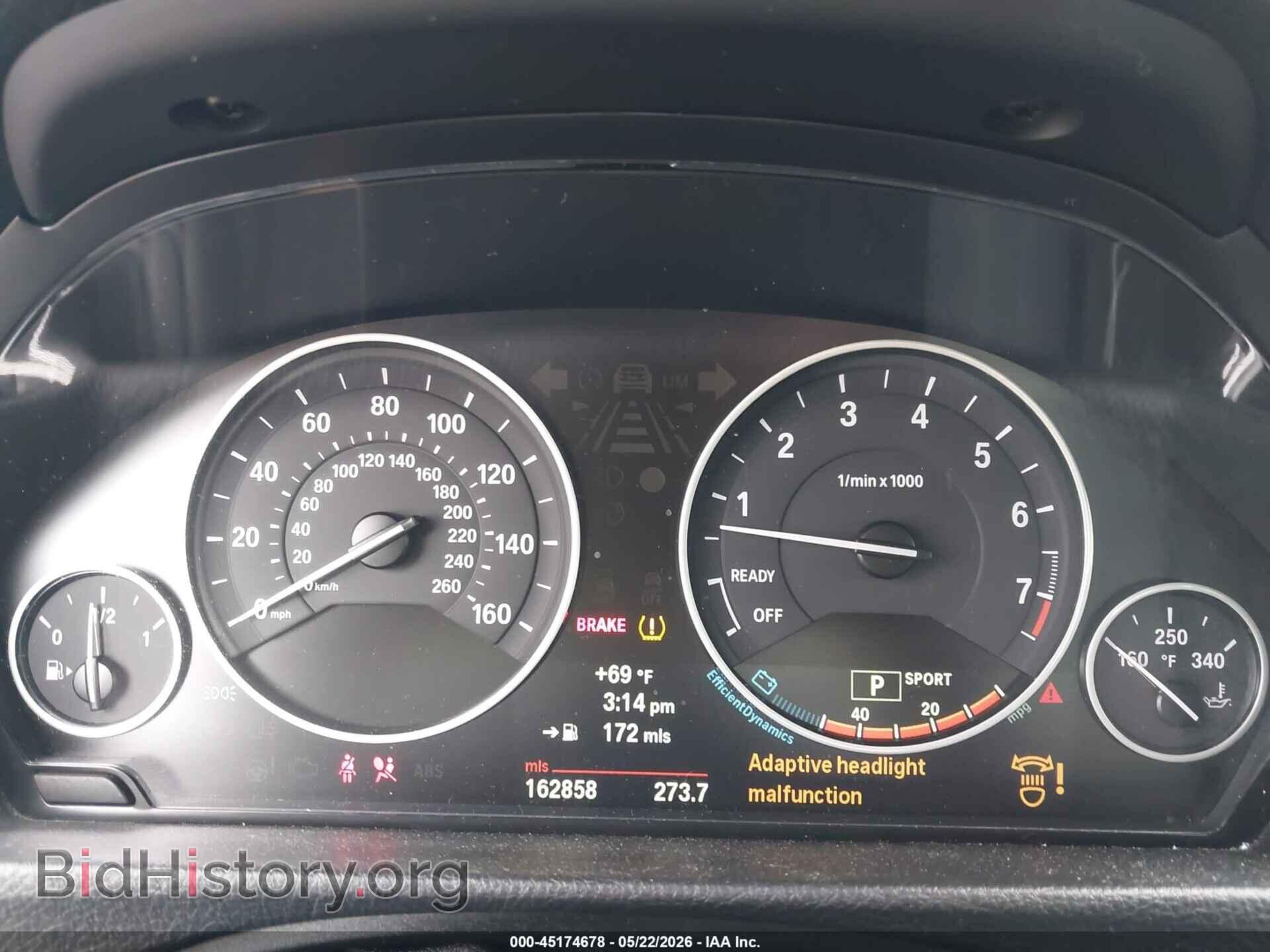 2013 BMW 335I - VIN: WBA3B9C56DF587047 - Фото 7