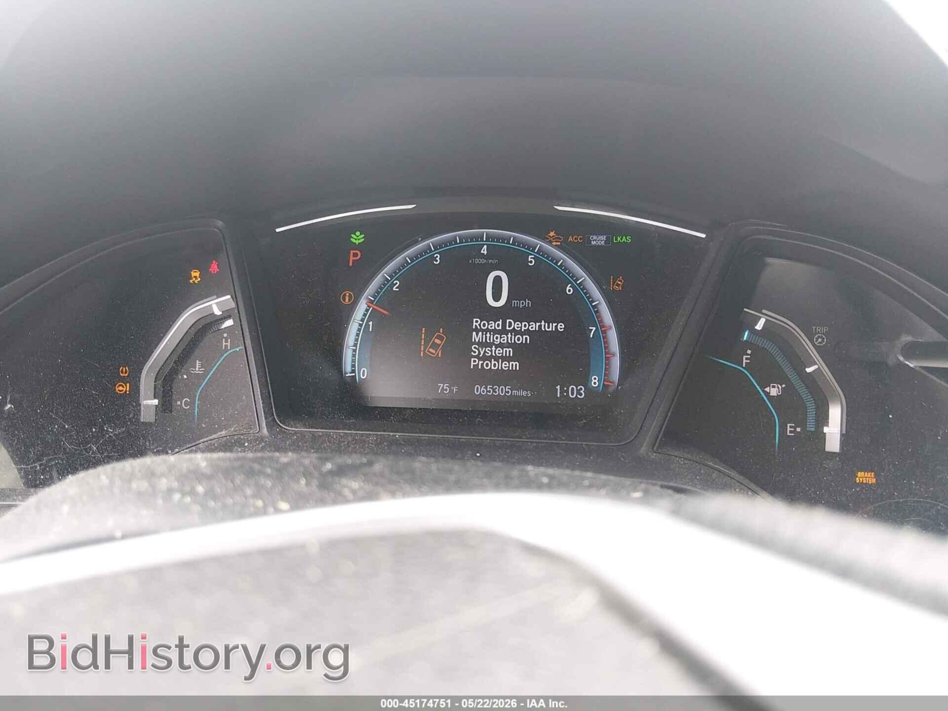 2019 HONDA CIVIC - VIN: 19XFC2F61KE004948 - Фото 7
