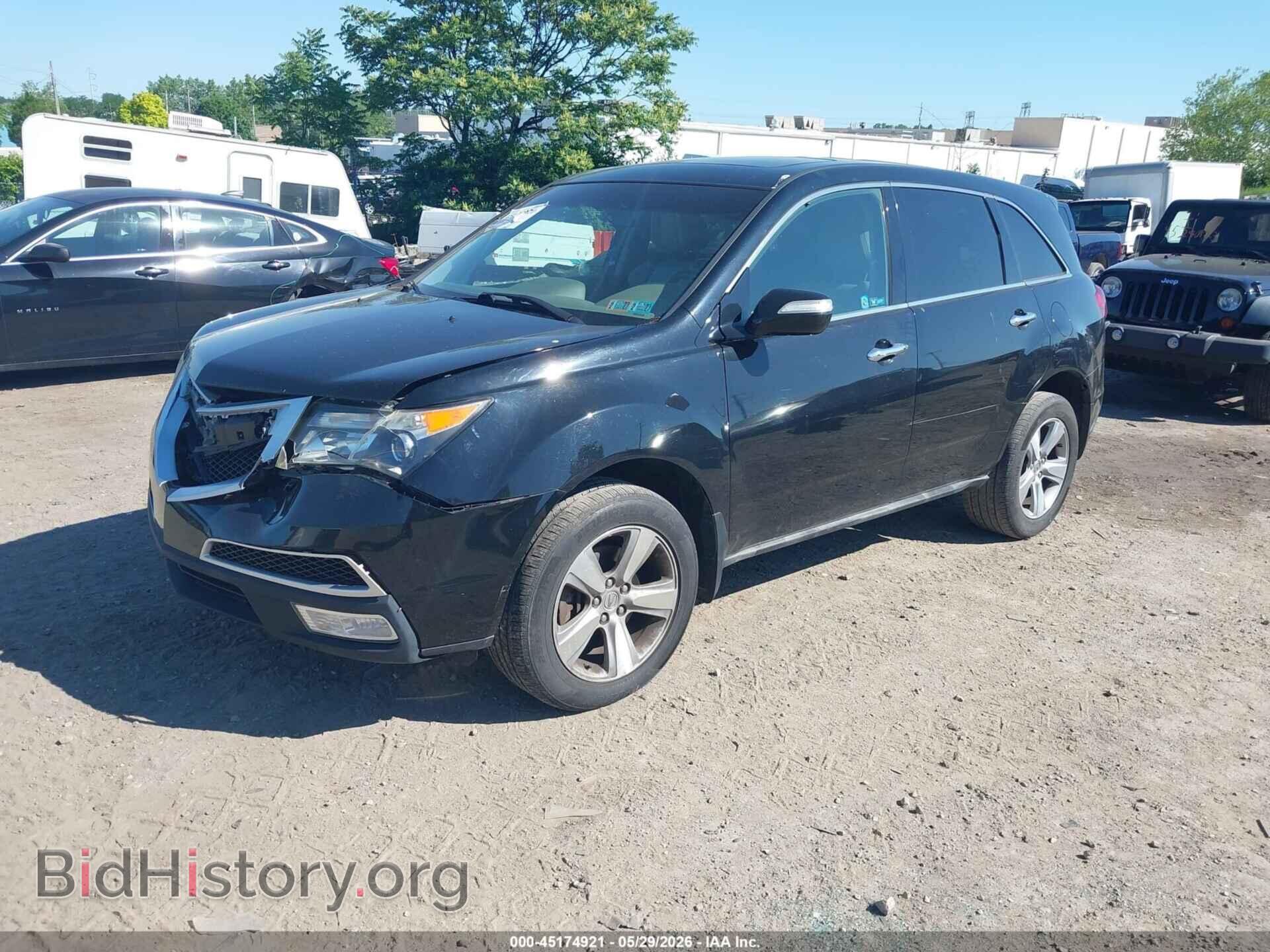 2012 ACURA MDX - VIN: 2HNYD2H42CH549509 - Фото 2