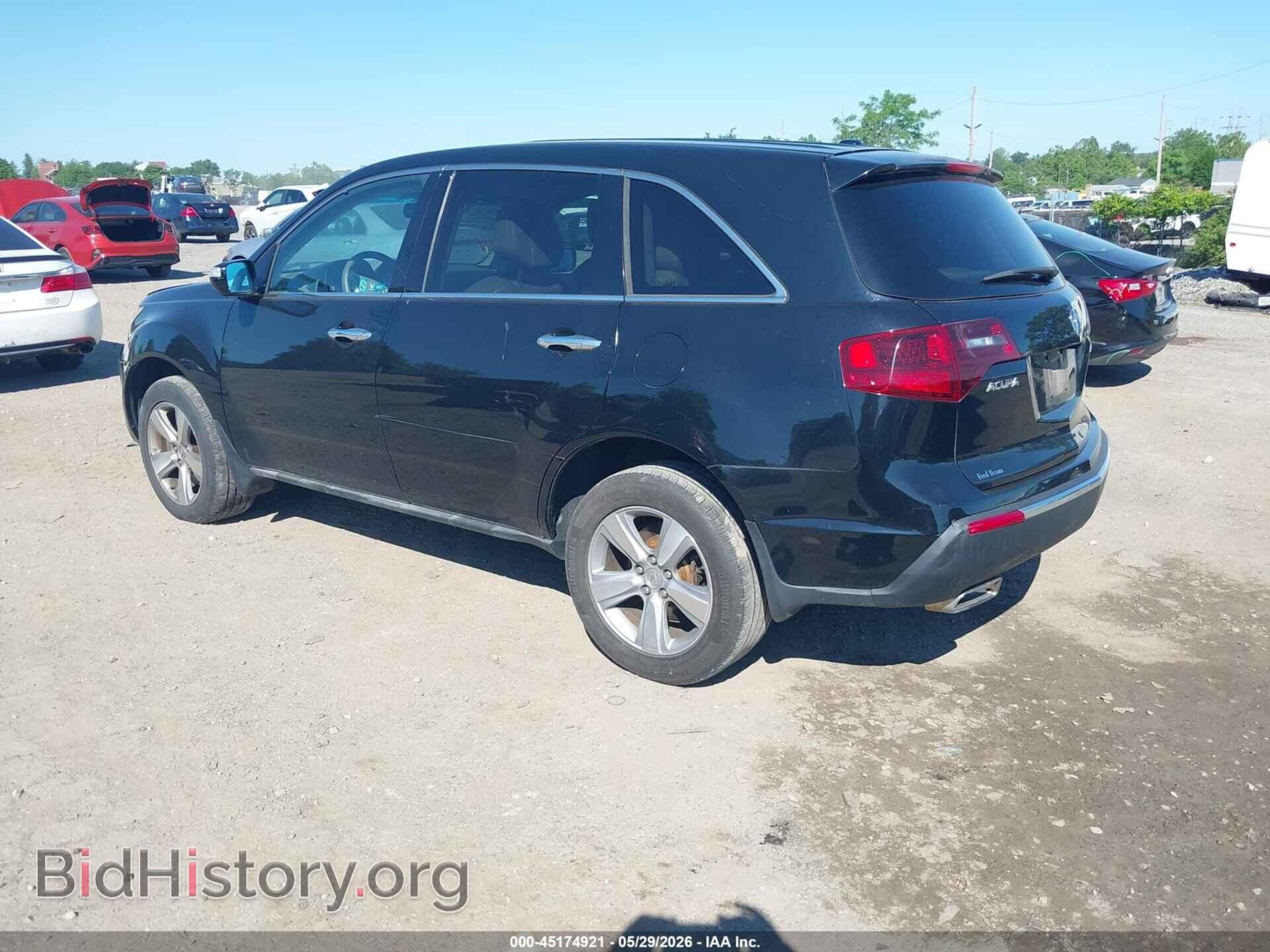 2012 ACURA MDX - VIN: 2HNYD2H42CH549509 - Фото 3