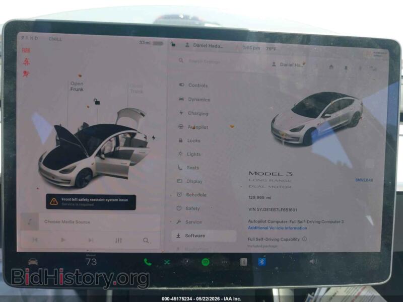 2020 Tesla MODEL 3 (VIN 5YJ3E1EB7LF651601) — photo 7 of 16