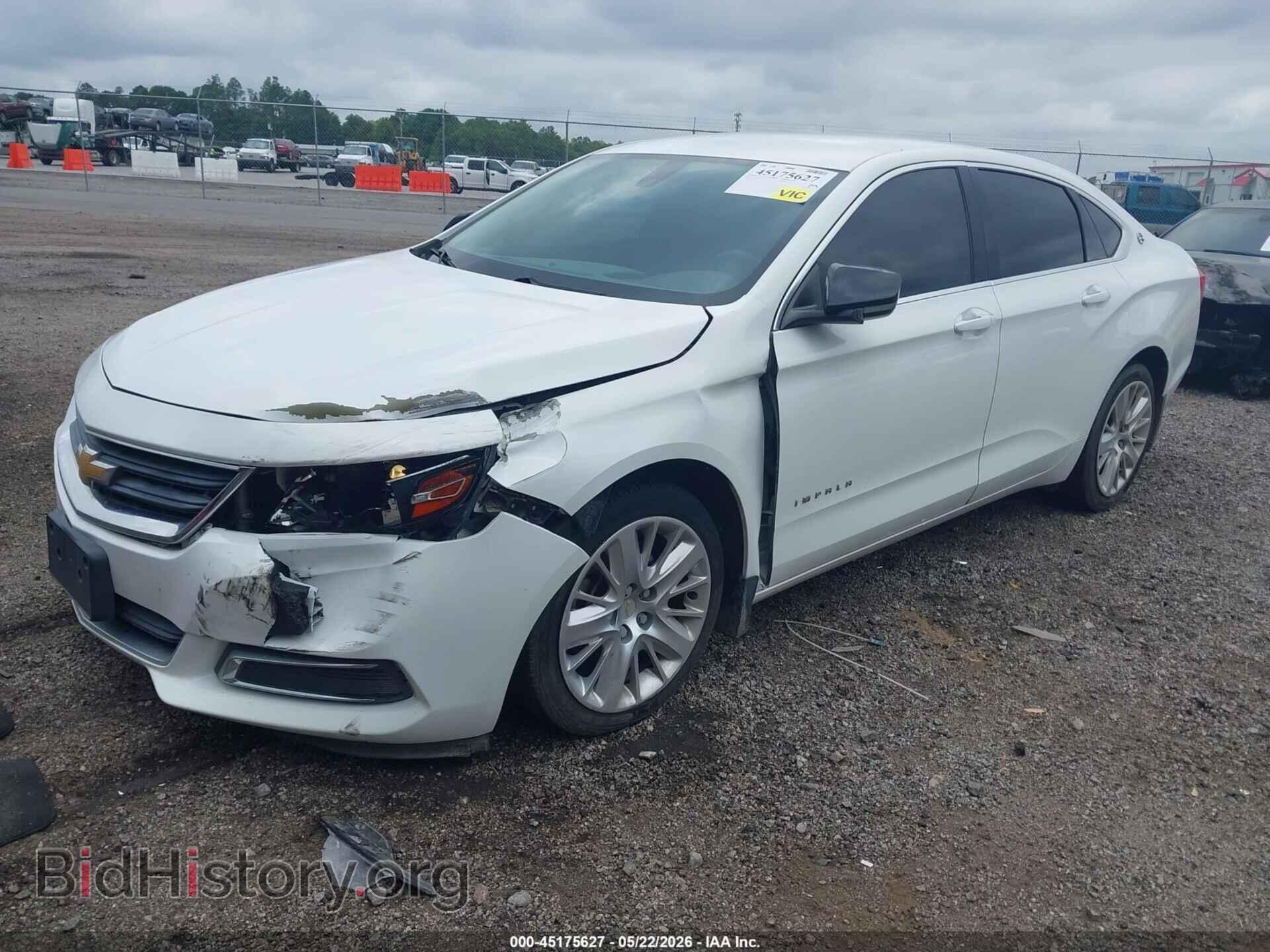 2016 CHEVROLET IMPALA - VIN: 1G11Z5SA9GU137902 - Фото 2