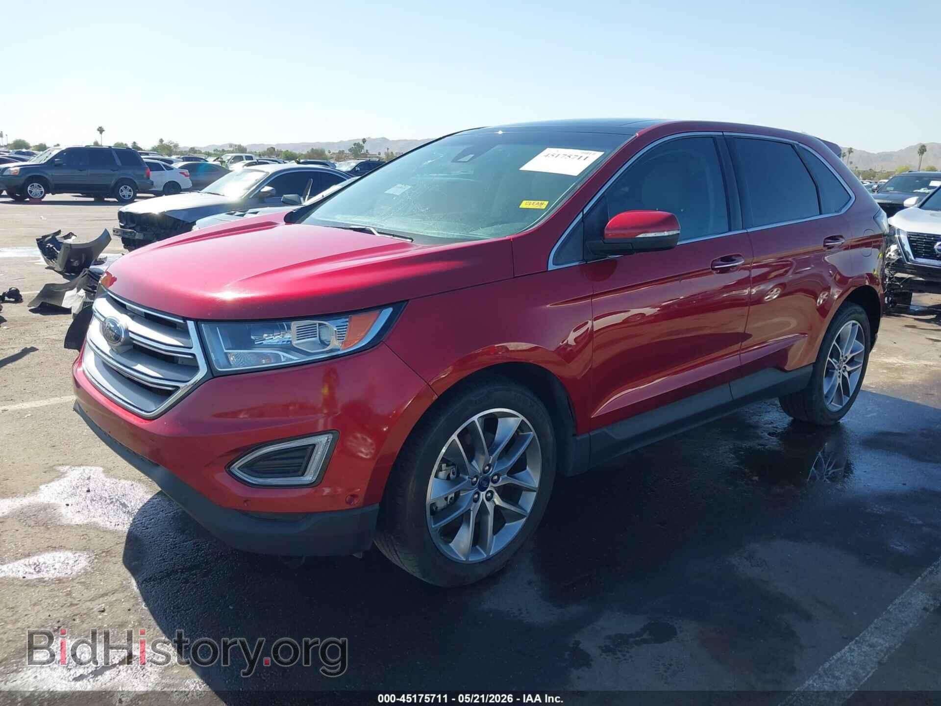 2018 FORD EDGE - VIN: 2FMPK4K82JBC60950 - Photo 2