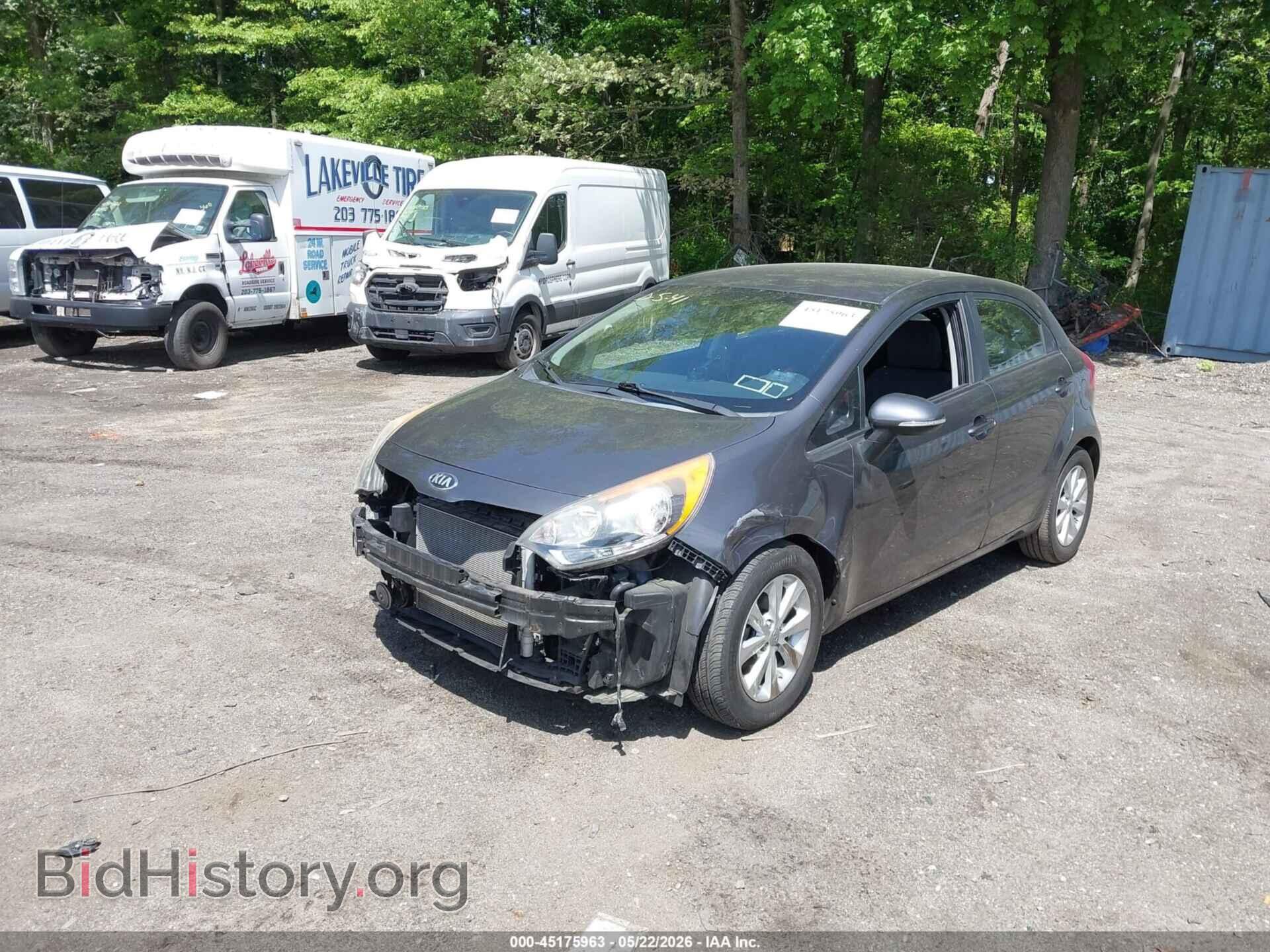 2013 KIA RIO - VIN: KNADN5A32D6187590 - Фото 2