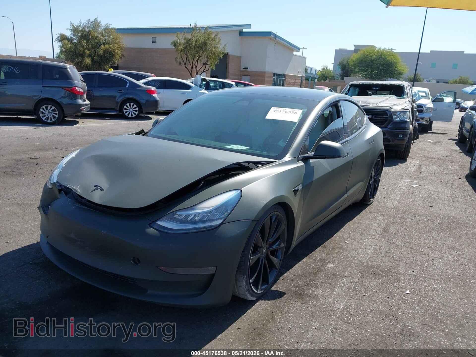 2020 TESLA MODEL 3 - VIN: 5YJ3E1EC7LF641725 - Фото 2
