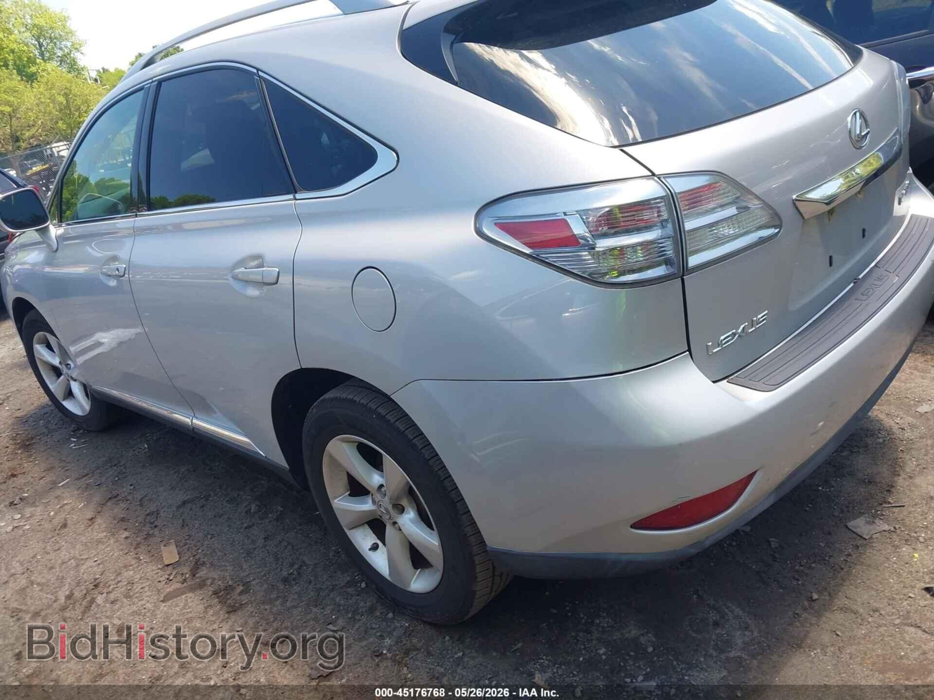 2010 LEXUS RX 350 - VIN: 2T2BK1BA2AC034877 - Фото 3