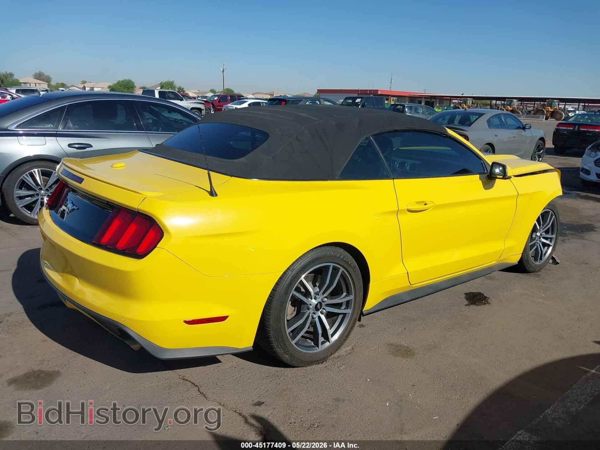 2015 FORD MUSTANG - VIN: 1FATP8UH9F5415598 - Фото 4