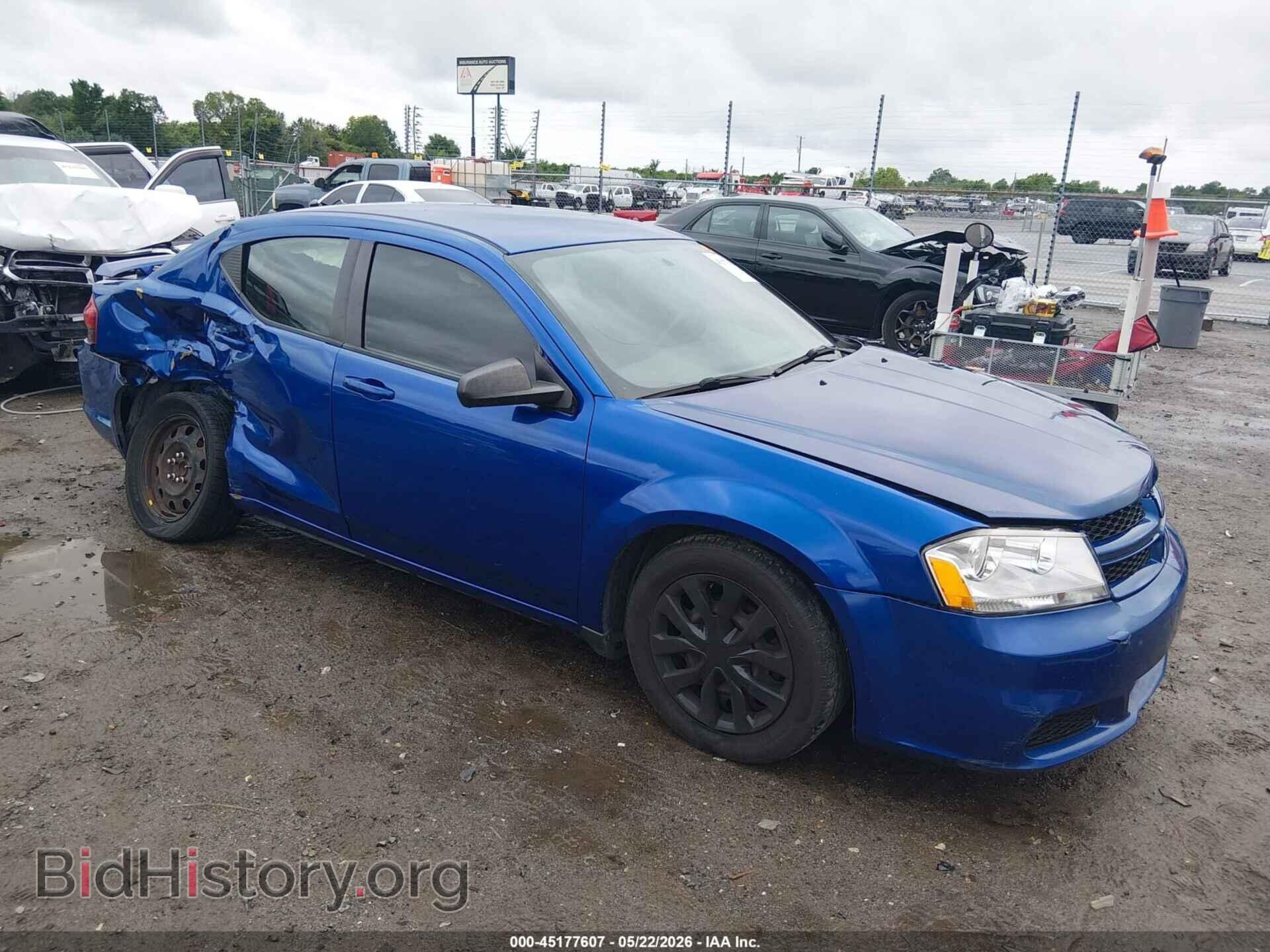 Photo 1C3CDZAB4EN144543 - DODGE AVENGER 2014