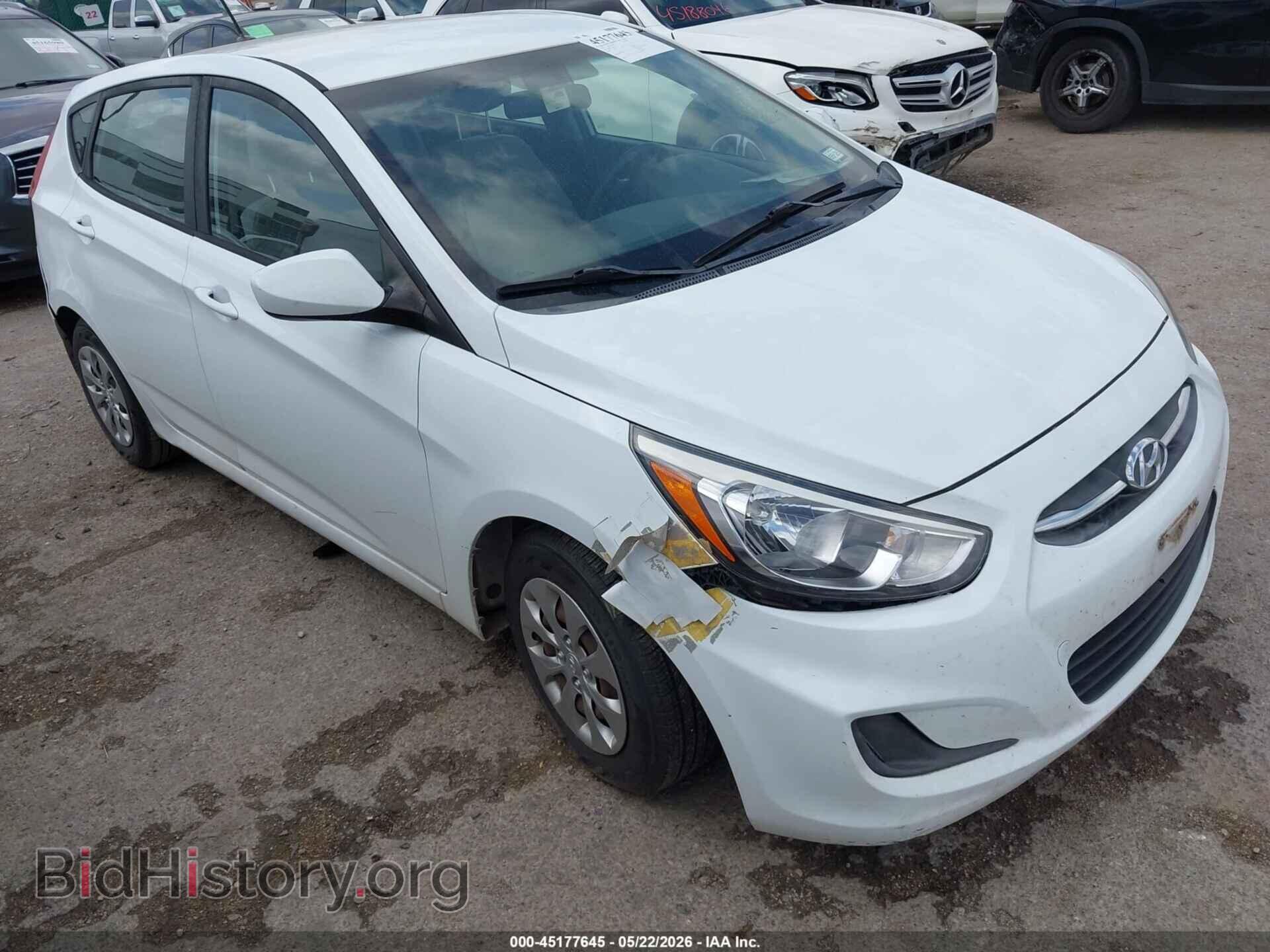 Фотография KMHCT5AE8HU315592 - HYUNDAI ACCENT 2017