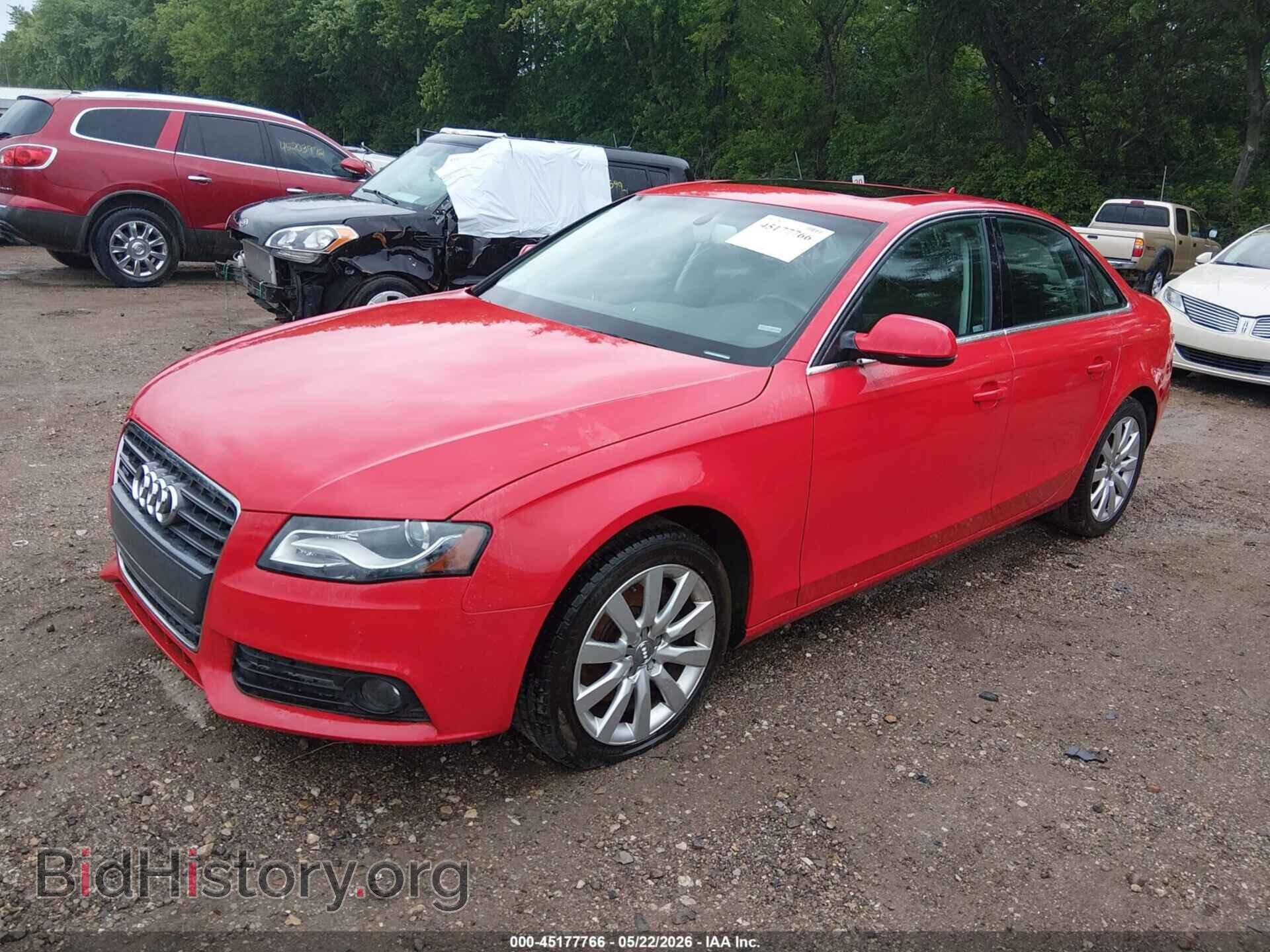 2010 AUDI A4 - VIN: WAUFFAFL0AN004308 - Фото 2