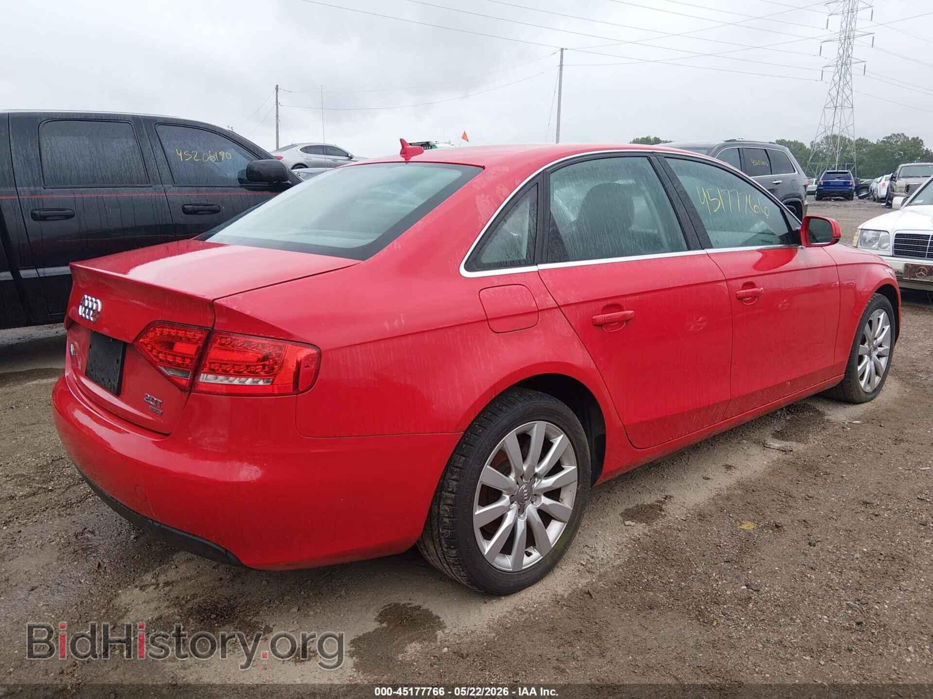 2010 AUDI A4 - VIN: WAUFFAFL0AN004308 - Фото 4