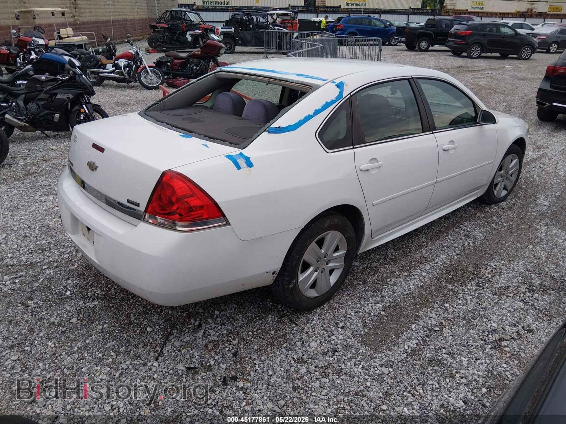 2011 CHEVROLET IMPALA - VIN: 2G1WF5EK1B1162655 - Фото 4