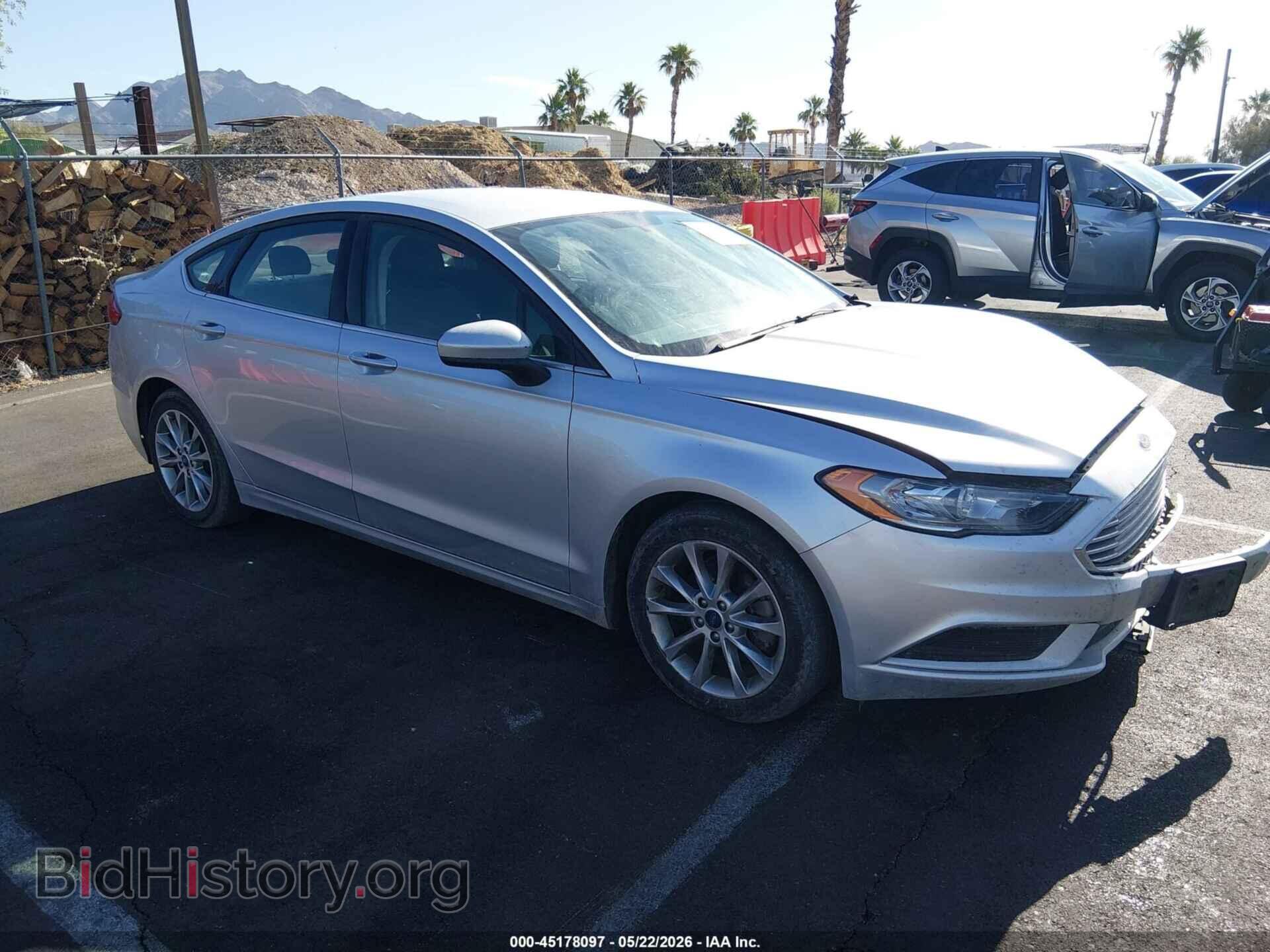 Фотография 3FA6P0H75HR213955 - FORD FUSION 2017