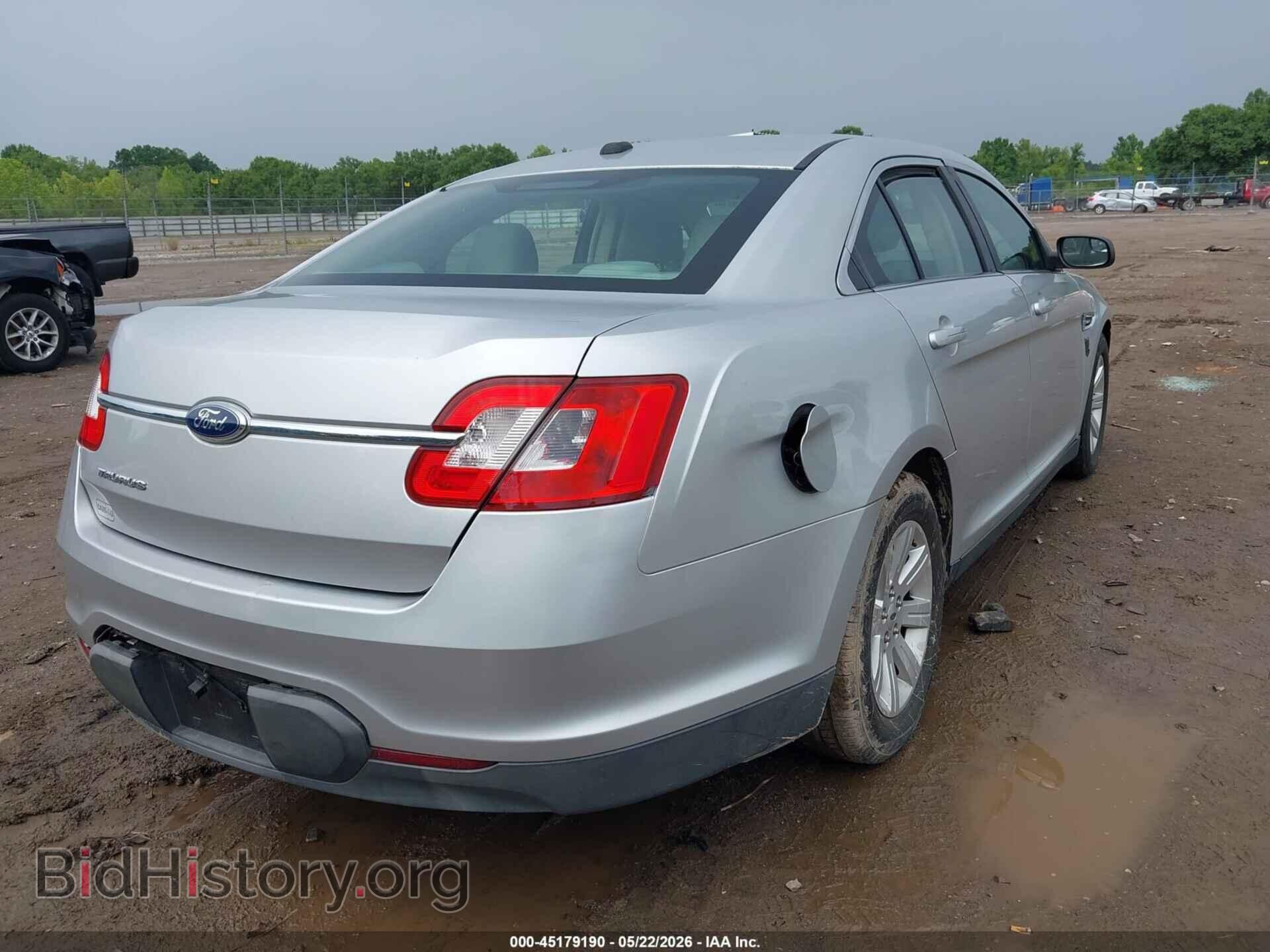 2012 FORD TAURUS - VIN: 1FAHP2DW7CG115222 - Фото 4