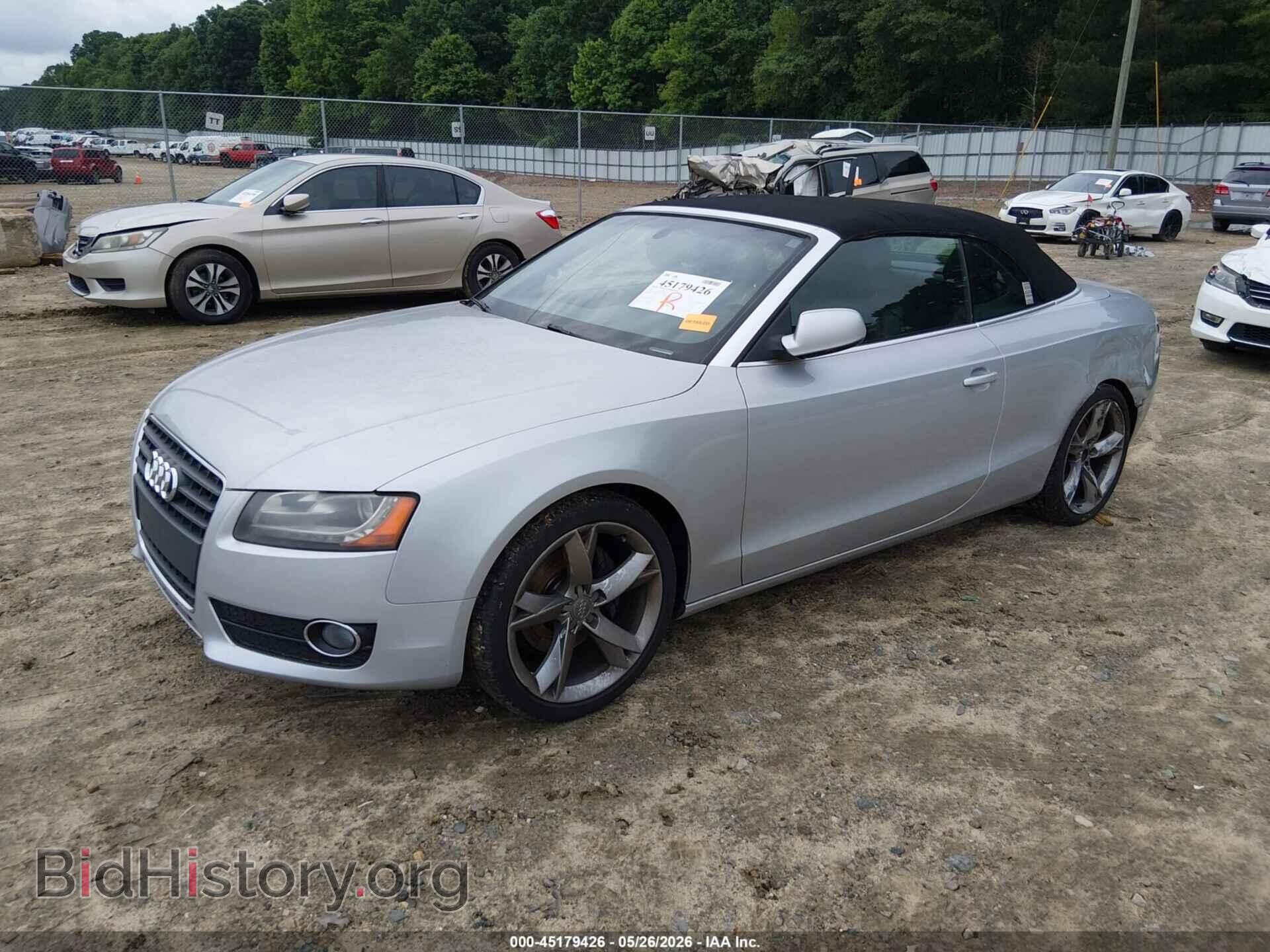 2012 AUDI A5 - VIN: WAUJFAFH2CN005338 - Photo 2