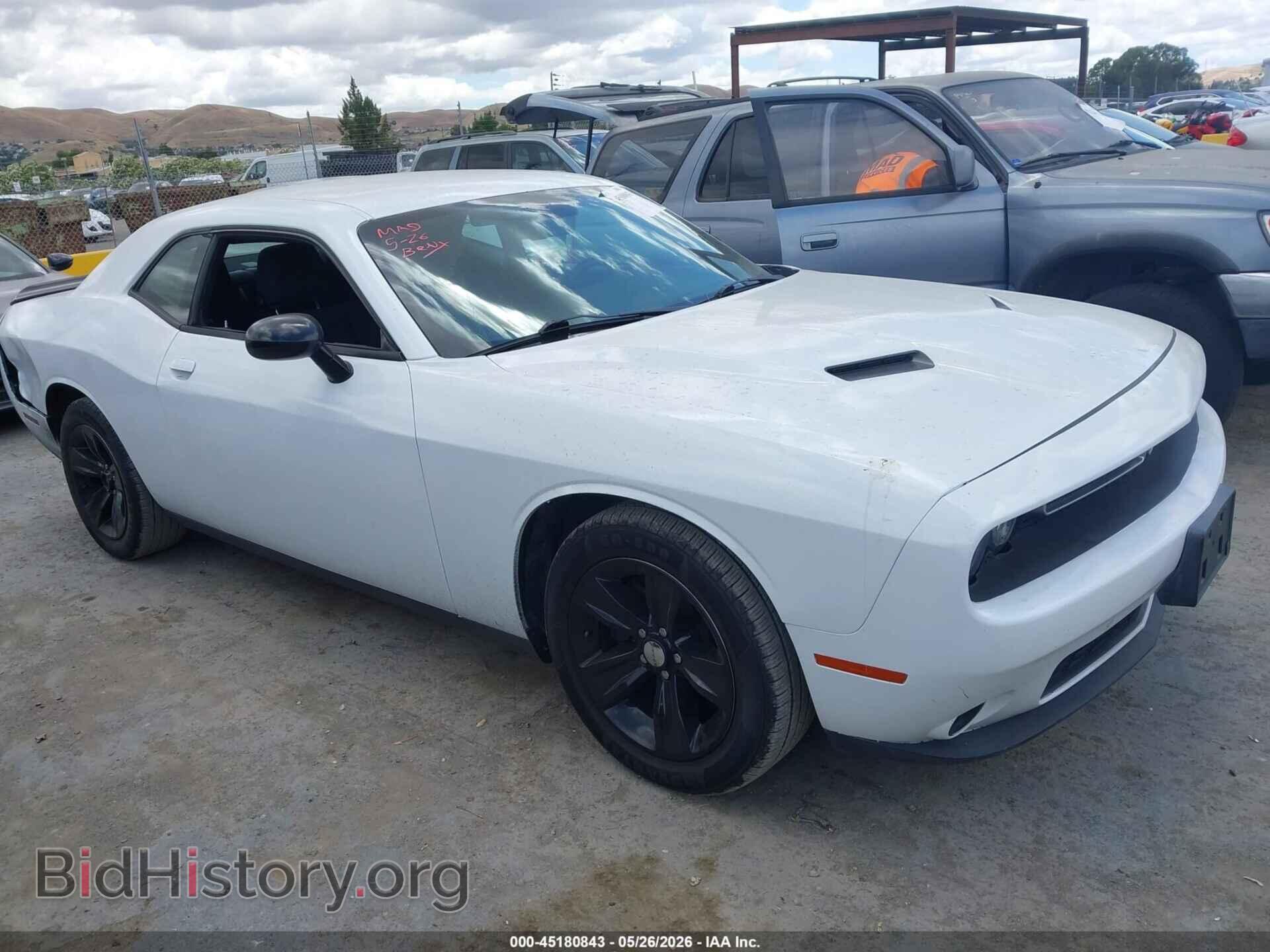 Photo 2C3CDZAG0GH326246 - DODGE CHALLENGER 2016