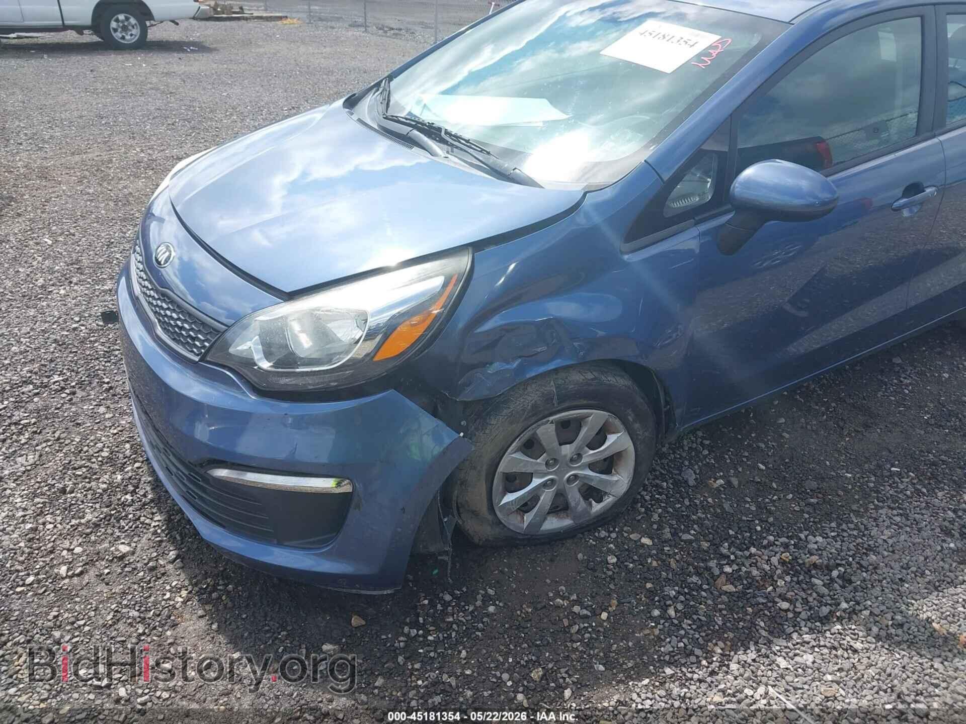2016 KIA RIO - VIN: KNADM4A34G6559237 - Фото 6
