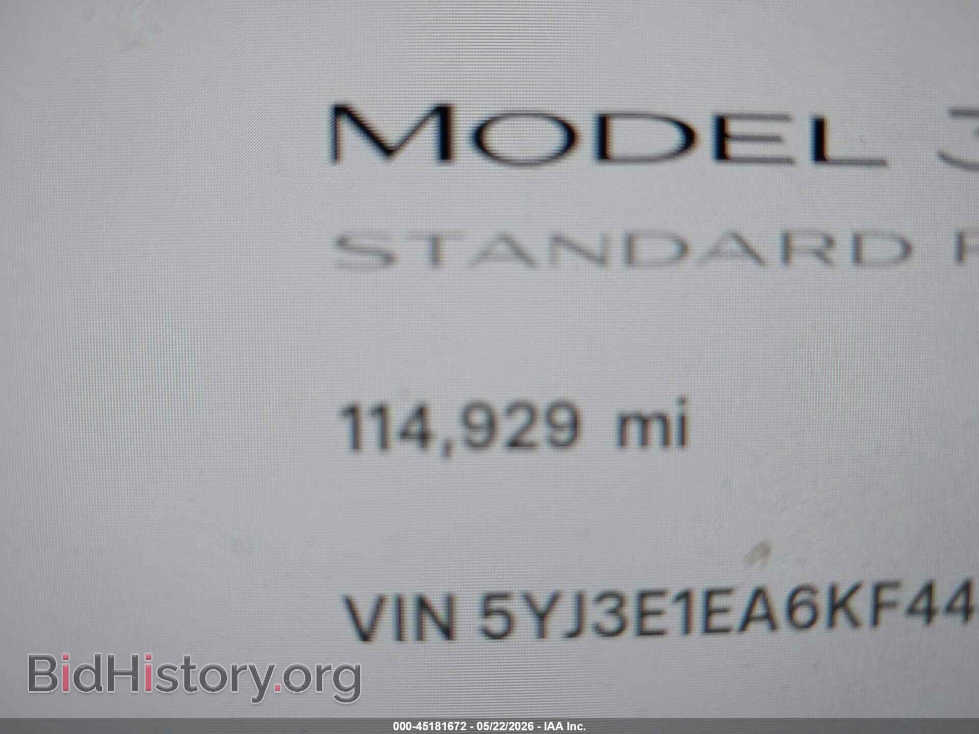 2019 TESLA MODEL 3 - VIN: 5YJ3E1EA6KF444770 - Фото 7
