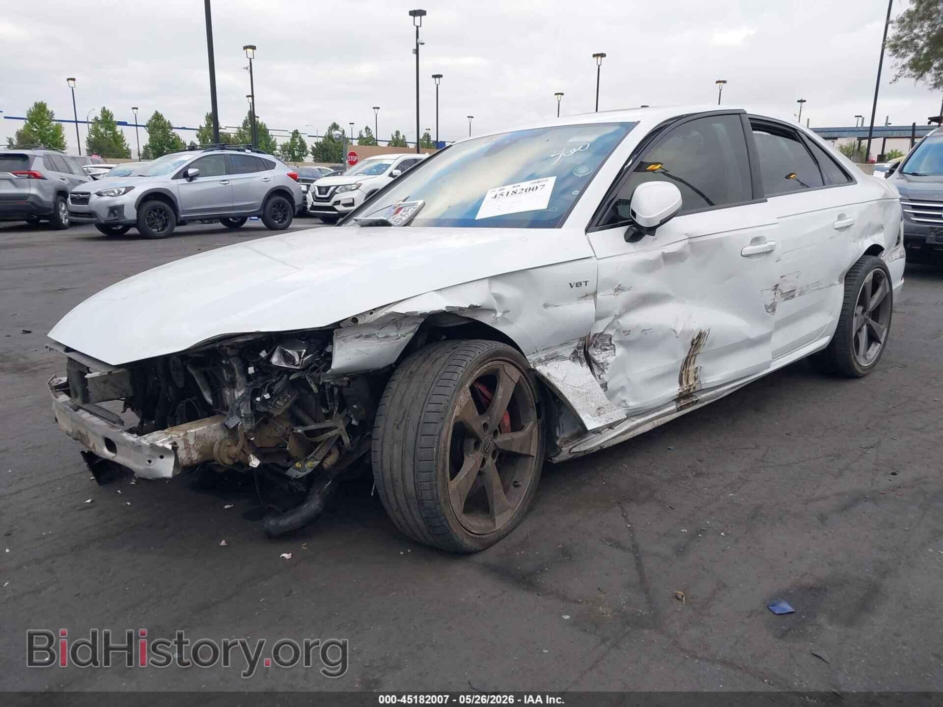 2018 AUDI S4 - VIN: WAUB4AF47JA197870 - Фото 2